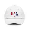 UAS Flag Soccer Dad Hat — Embroidered Ball Cap for Fans