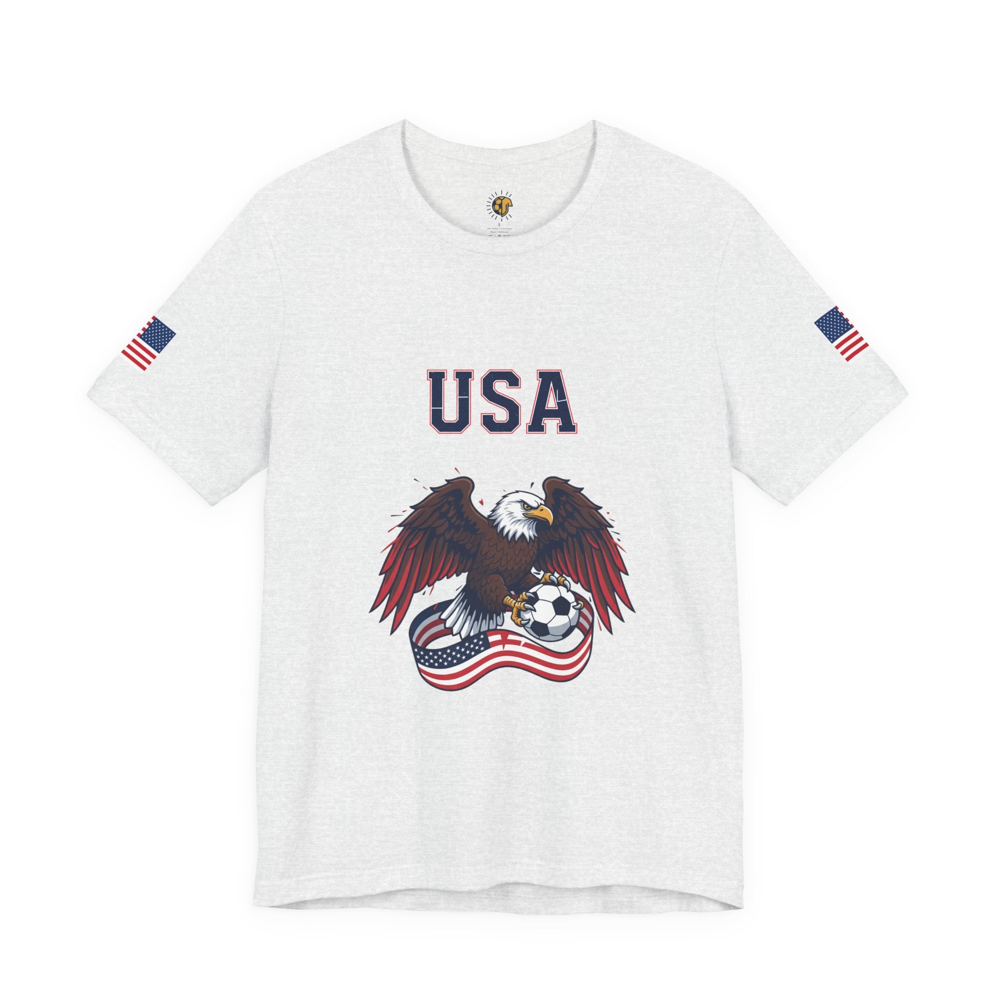 USA Eagle Stadium Football T-Shirt — Patriotic World Cup 2026 Tee