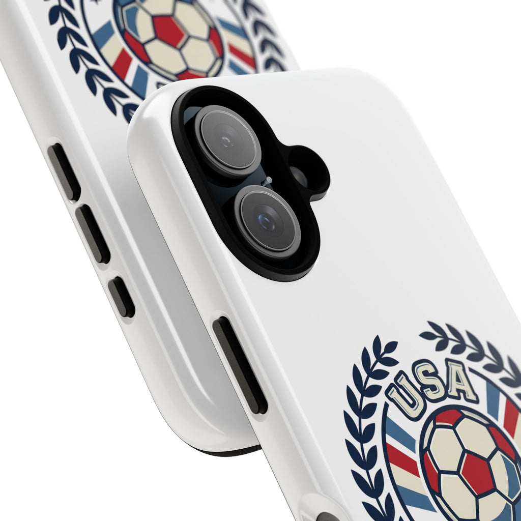 USA World Cup 2026 Soccer Phone Case — Patriotic Soccer Emblem