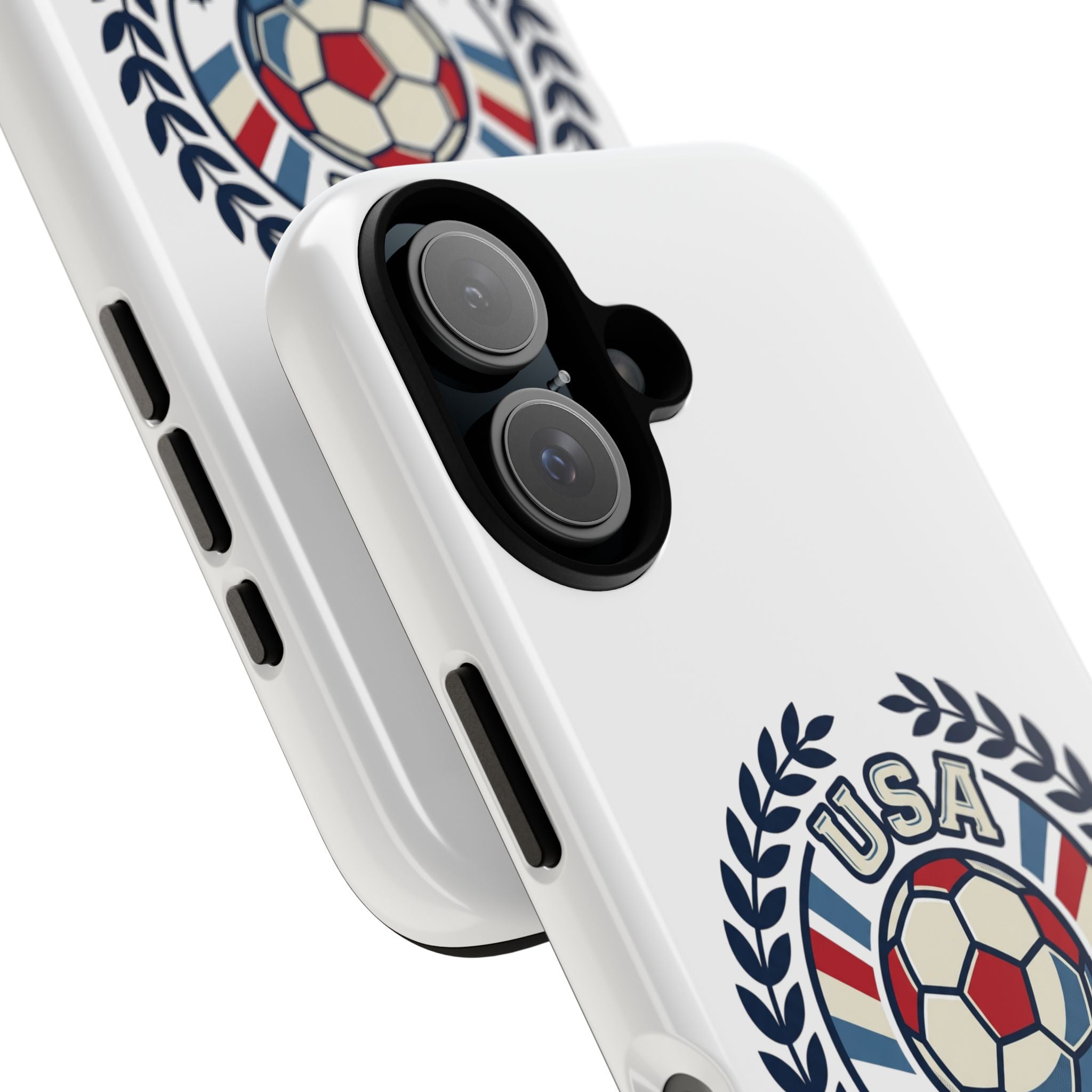 USA World Cup 2026 Soccer Phone Case — Patriotic Soccer Emblem