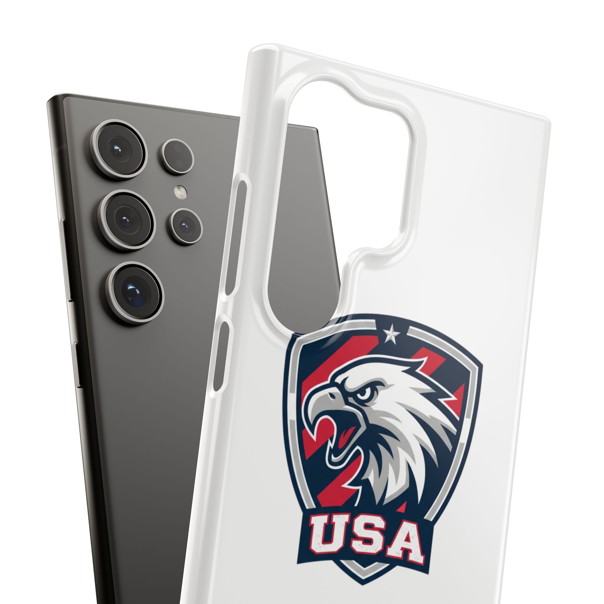 USA Eagle Snap Case — Patriotic Phone Case with USA Eagle Crest