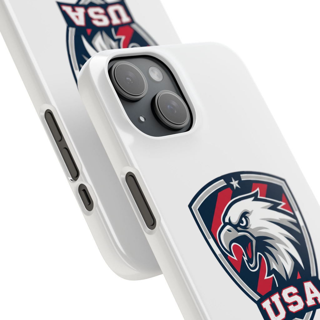USA Eagle Snap Case — Patriotic Phone Case with USA Eagle Crest