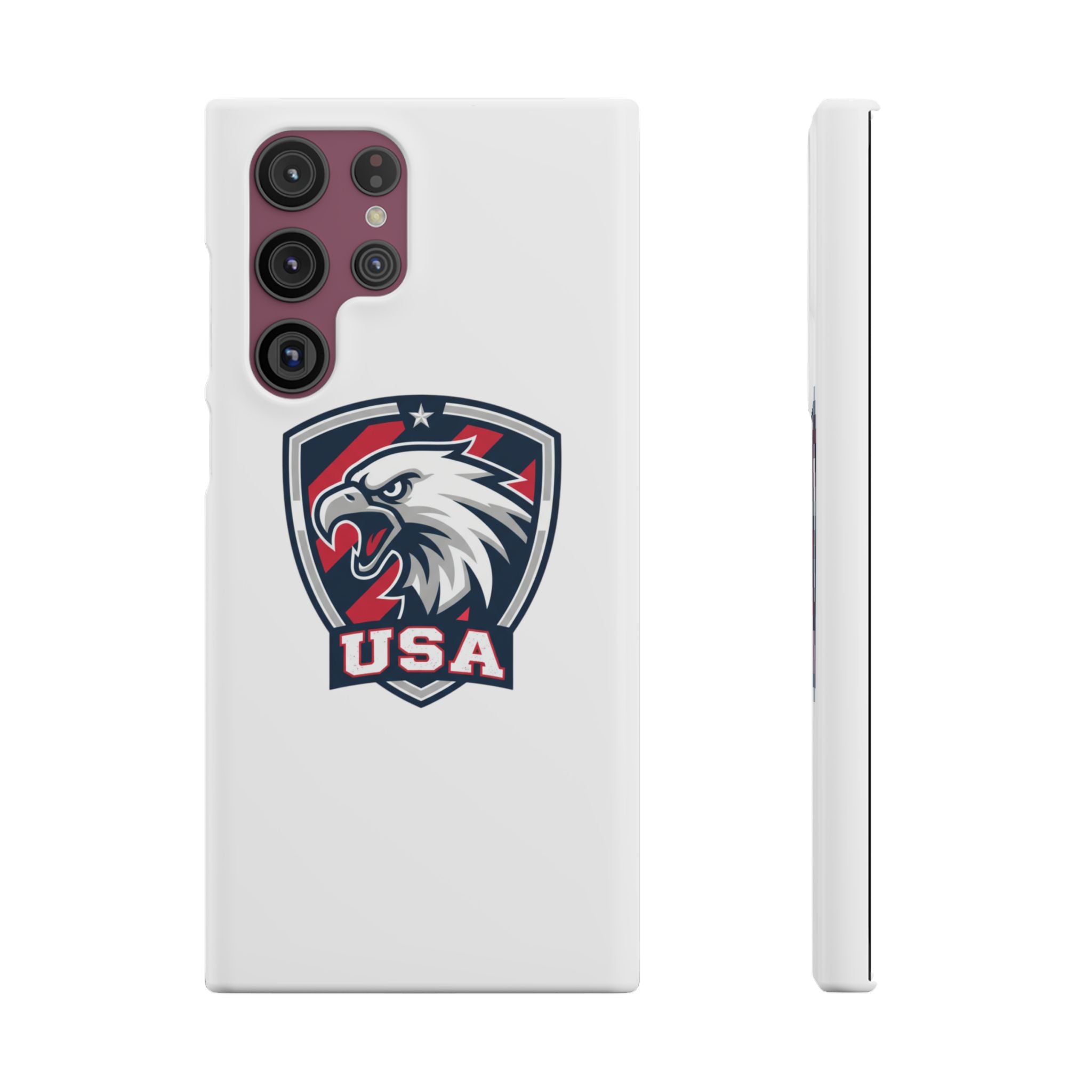 USA Eagle Snap Case — Patriotic Phone Case with USA Eagle Crest