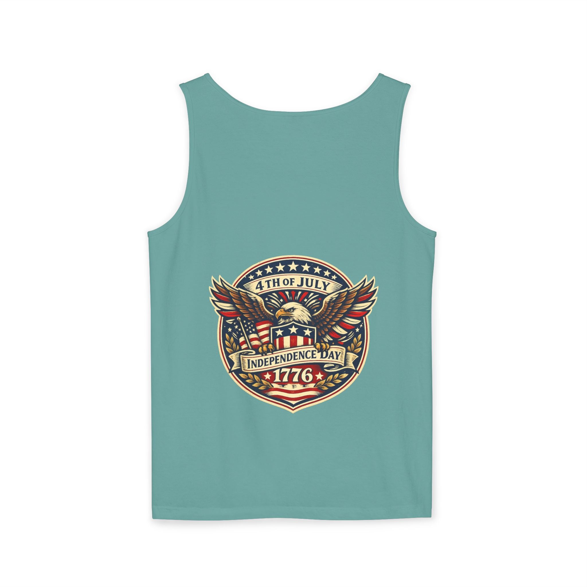 4th of July Eagle Tank Top – Independence Day 1776 Patriotic Tank