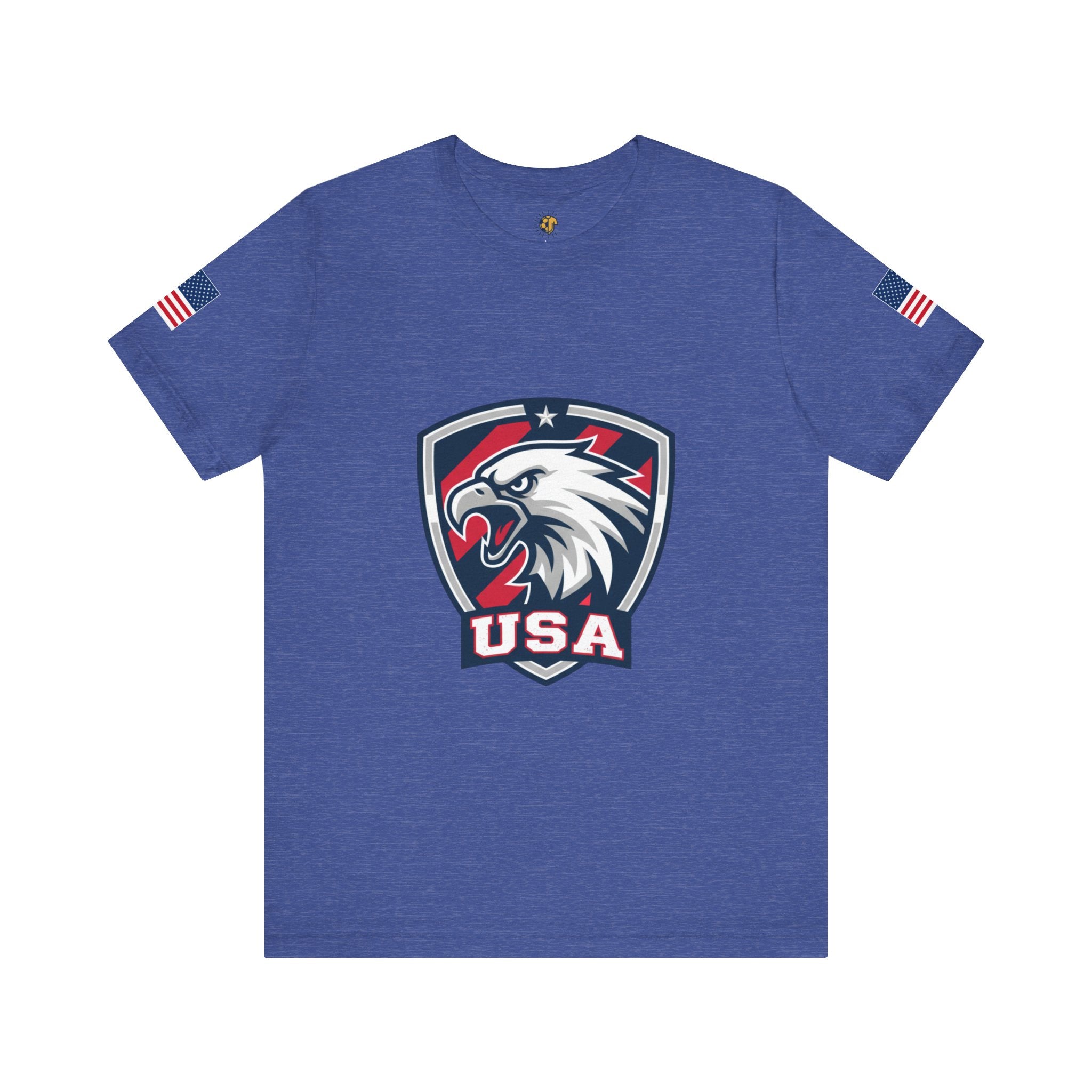 USA Eagle Crest Soccer T-Shirt — Patriotic 4th of July / World Cup 2026