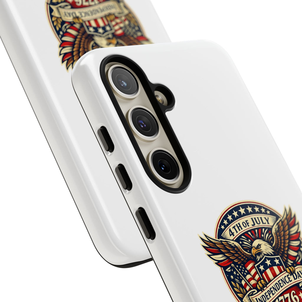 Independence Day 1776 Patriotic Phone Case — 4th of July Eagle Shield Design