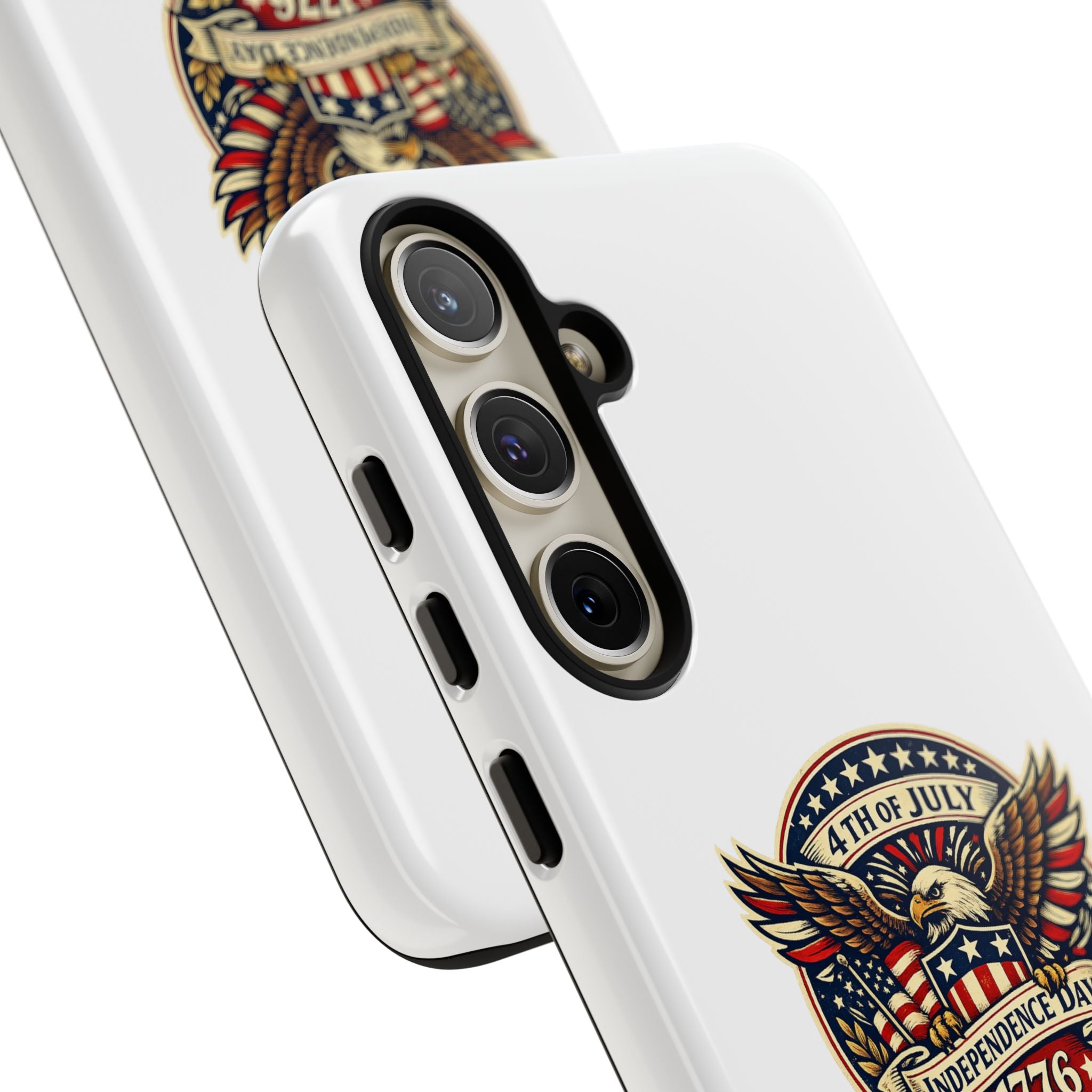 Independence Day 1776 Patriotic Phone Case — 4th of July Eagle Shield Design