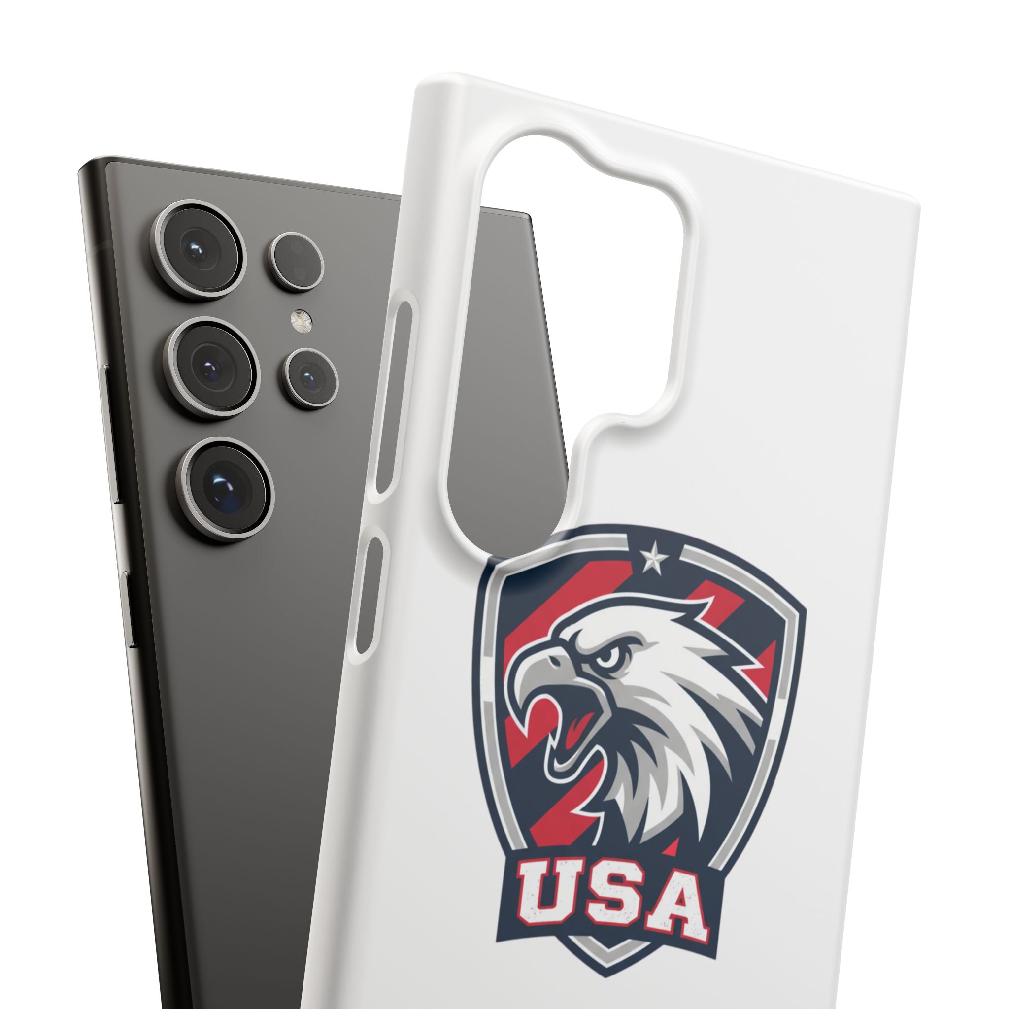 USA Eagle Snap Case — Patriotic Phone Case with USA Eagle Crest