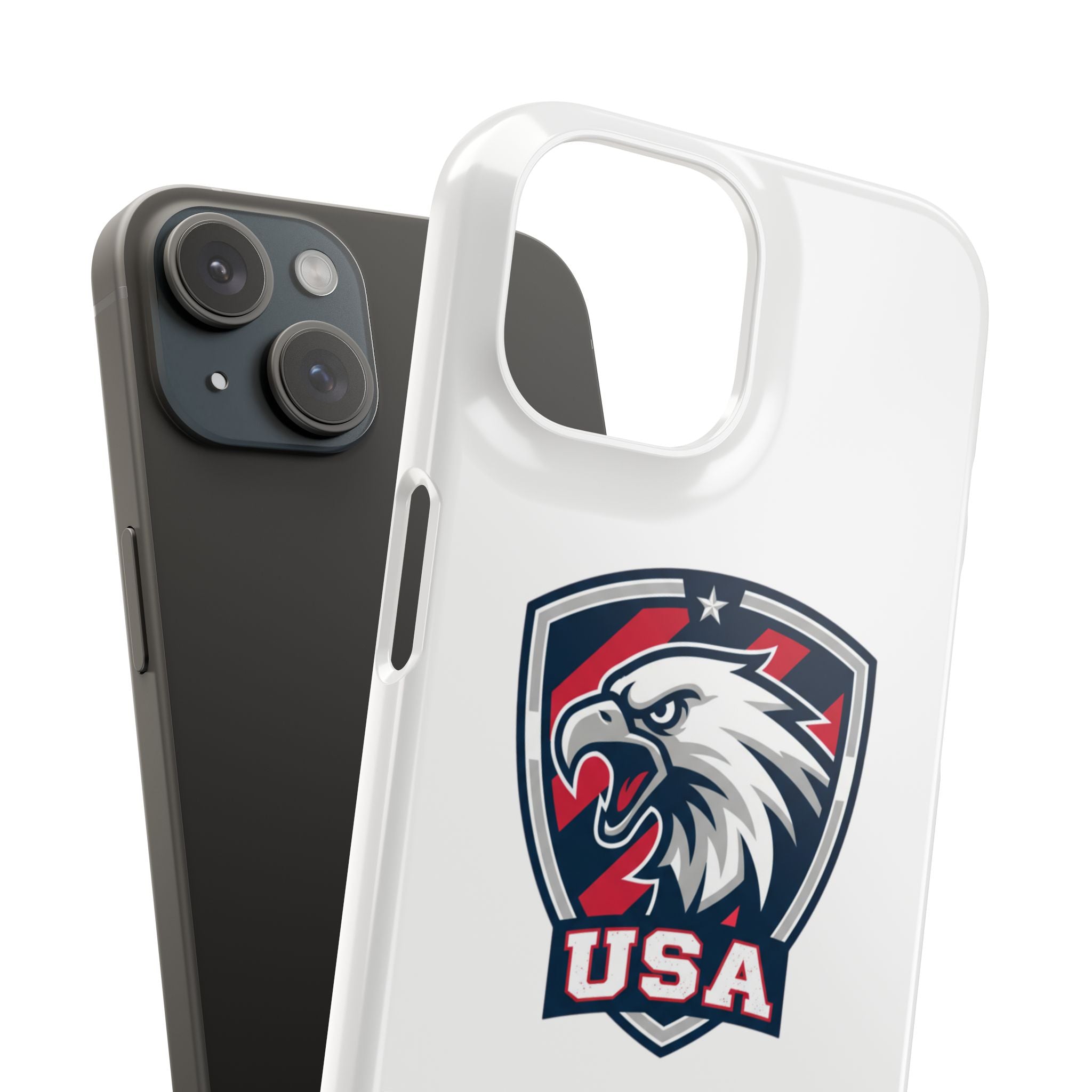 USA Eagle Snap Case — Patriotic Phone Case with USA Eagle Crest