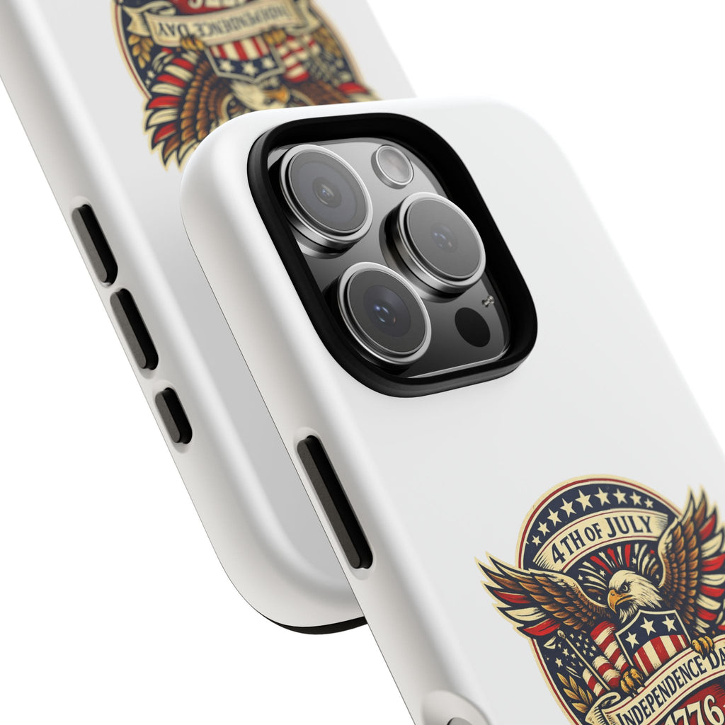 Independence Day 1776 Patriotic Phone Case — 4th of July Eagle Shield Design