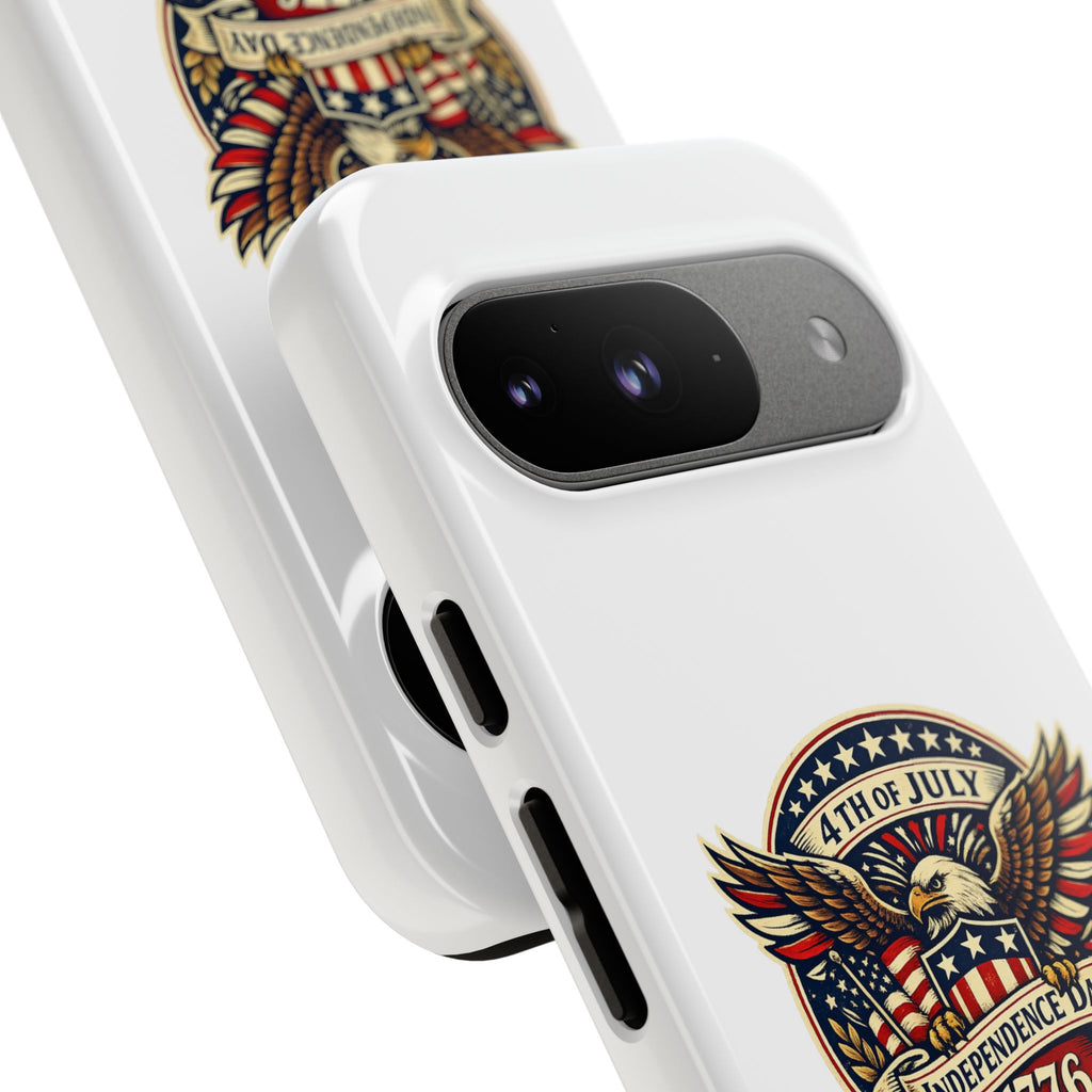 Independence Day 1776 Patriotic Phone Case — 4th of July Eagle Shield Design