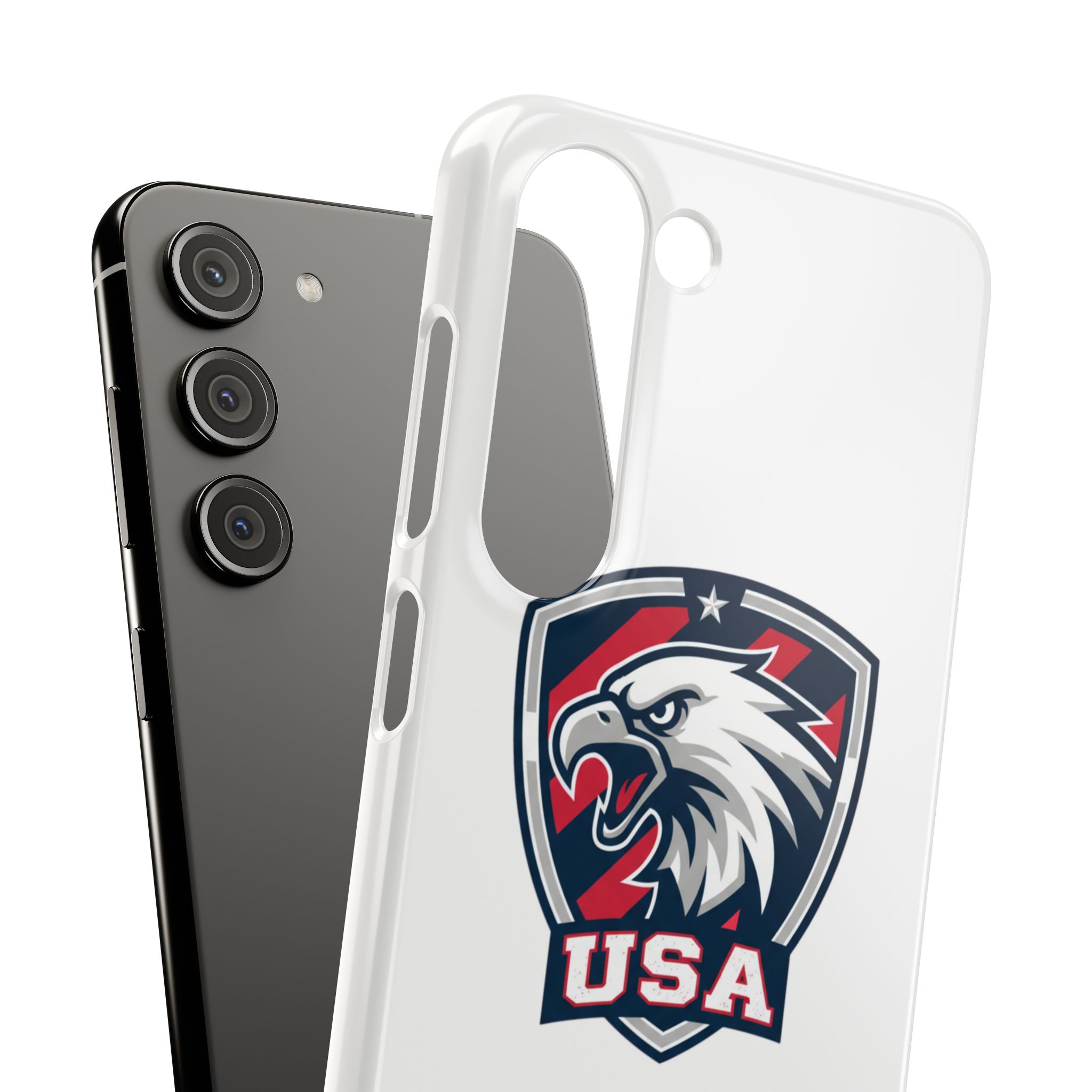 USA Eagle Snap Case — Patriotic Phone Case with USA Eagle Crest
