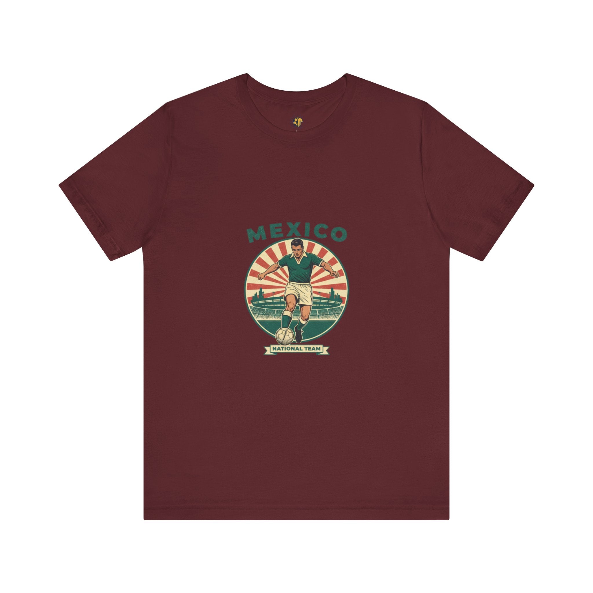Mexico Vintage Soccer Tee — Retro Football Graphic T-Shirt