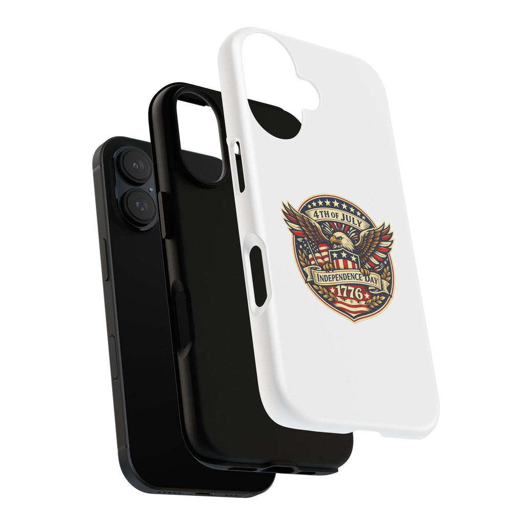Independence Day 1776 Patriotic Phone Case — 4th of July Eagle Shield Design