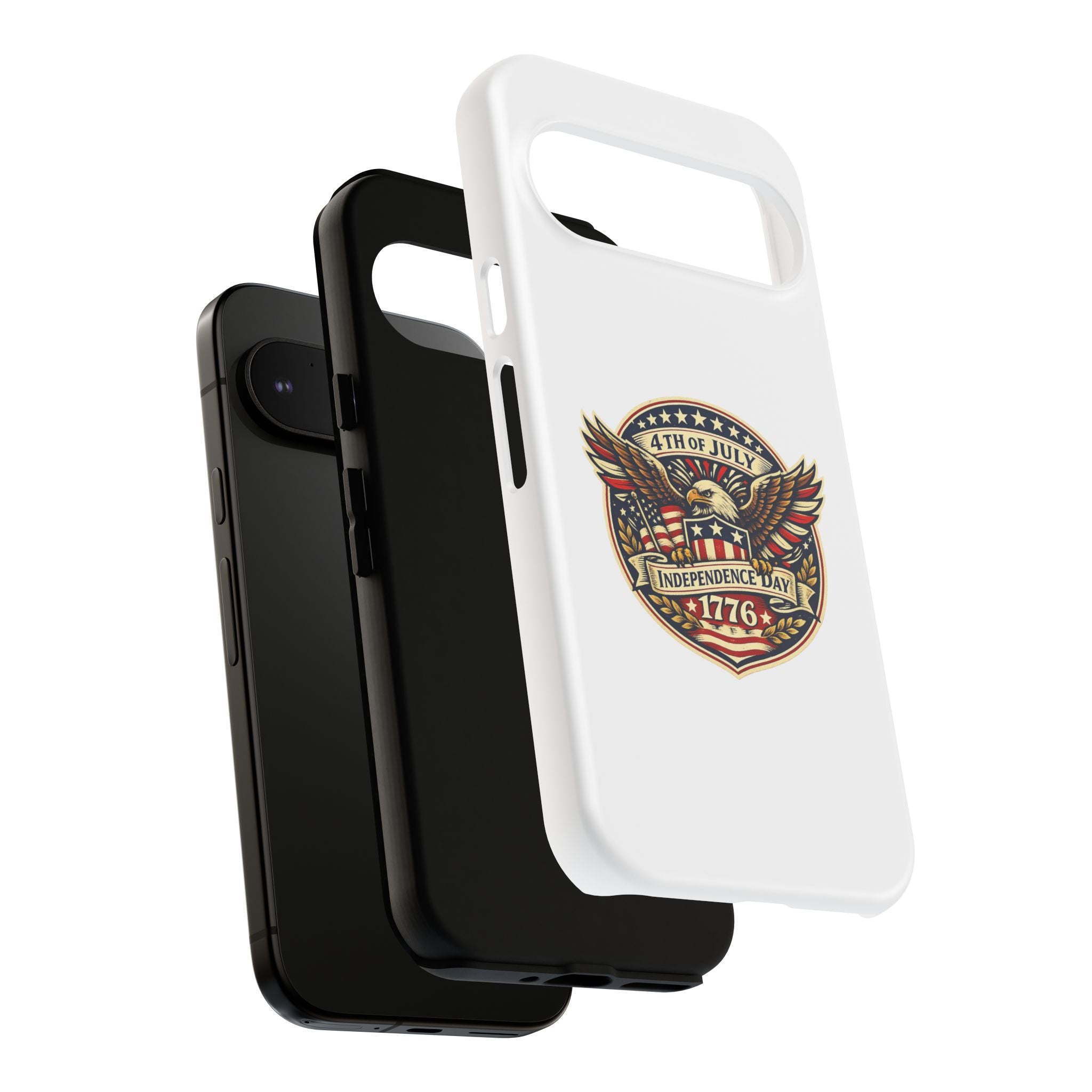 Independence Day 1776 Patriotic Phone Case — 4th of July Eagle Shield Design