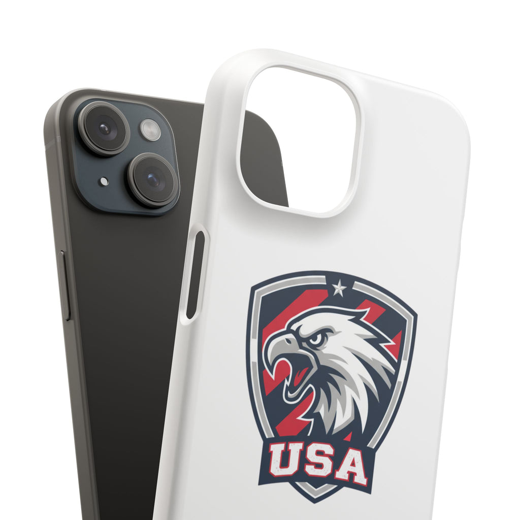 USA Eagle Snap Case — Patriotic Phone Case with USA Eagle Crest