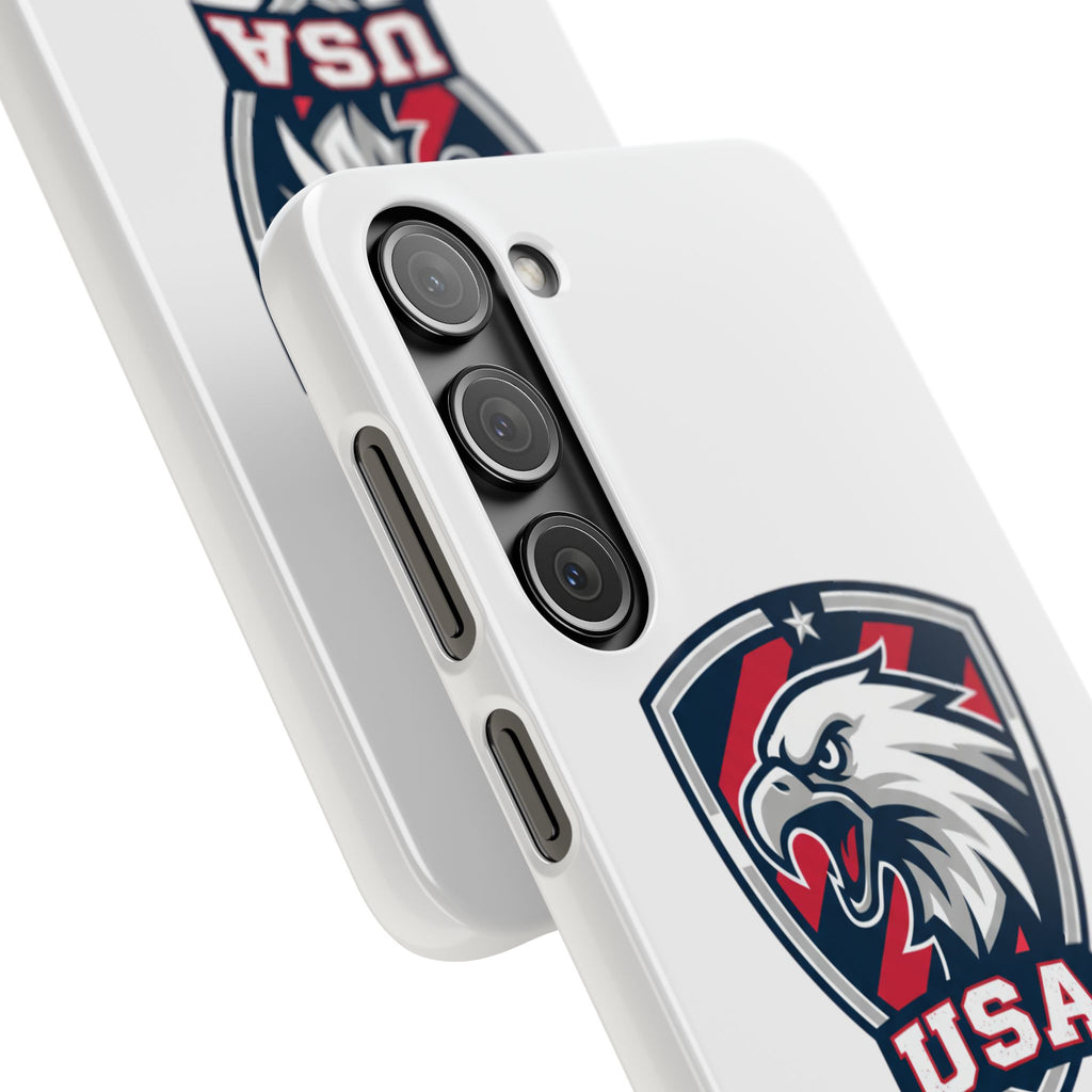 USA Eagle Snap Case — Patriotic Phone Case with USA Eagle Crest