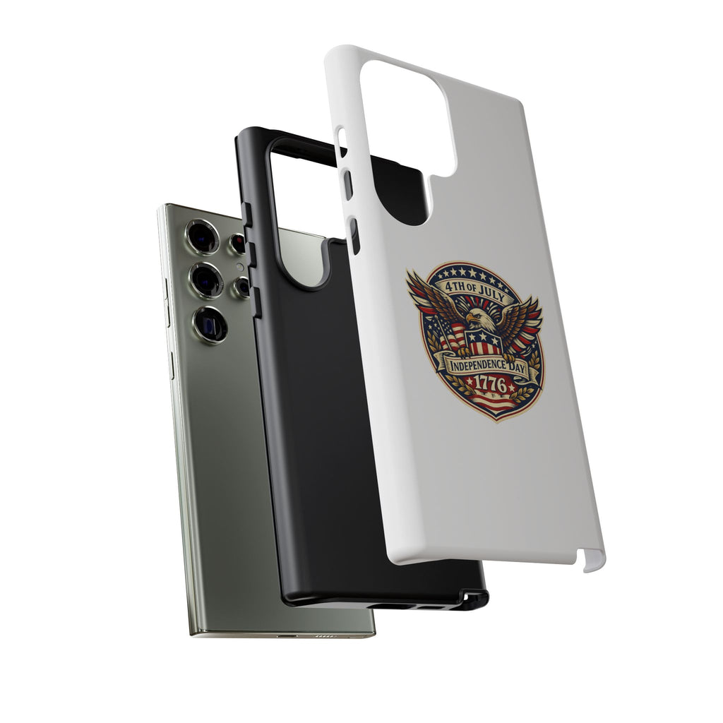 Independence Day 1776 Patriotic Phone Case — 4th of July Eagle Shield Design