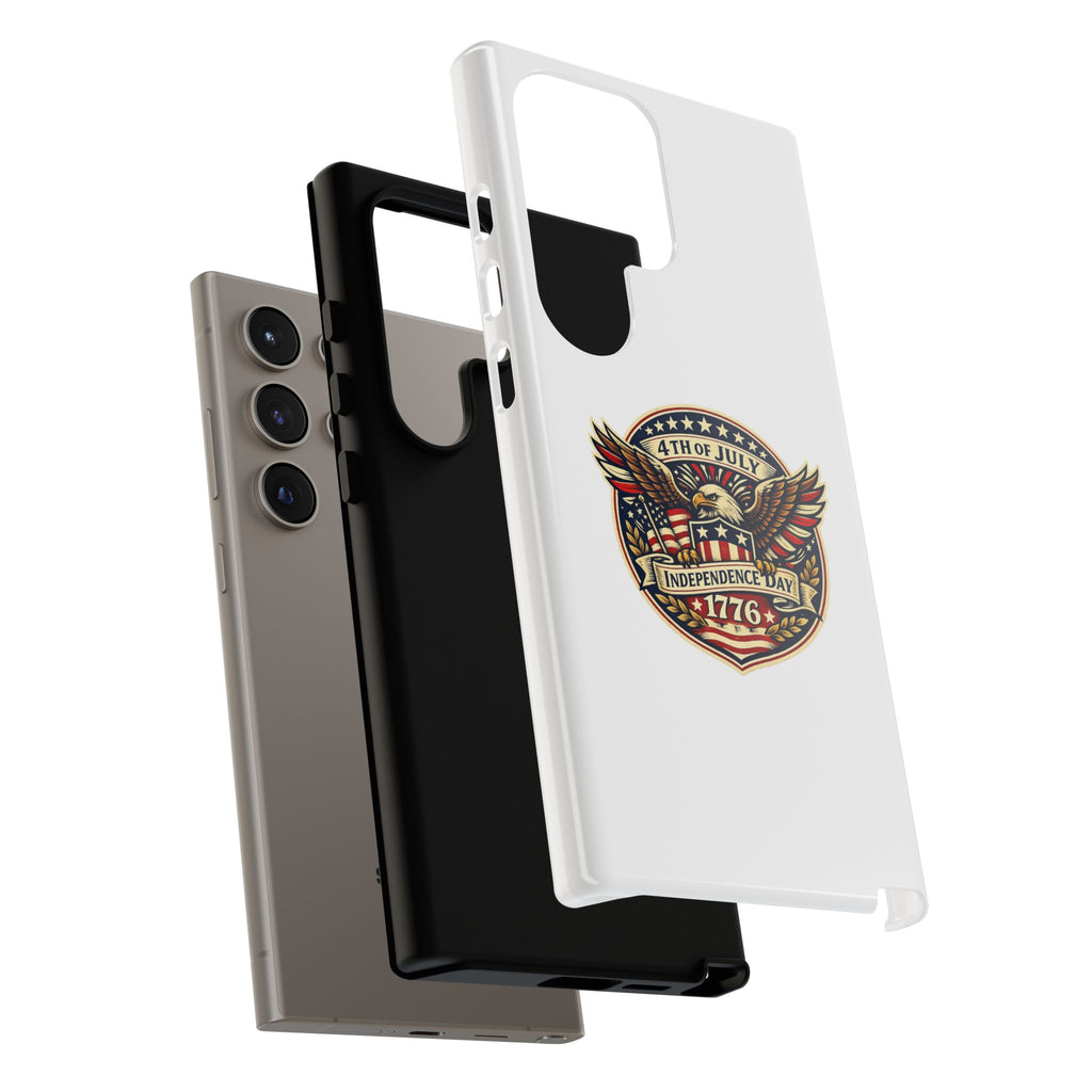 Independence Day 1776 Patriotic Phone Case — 4th of July Eagle Shield Design