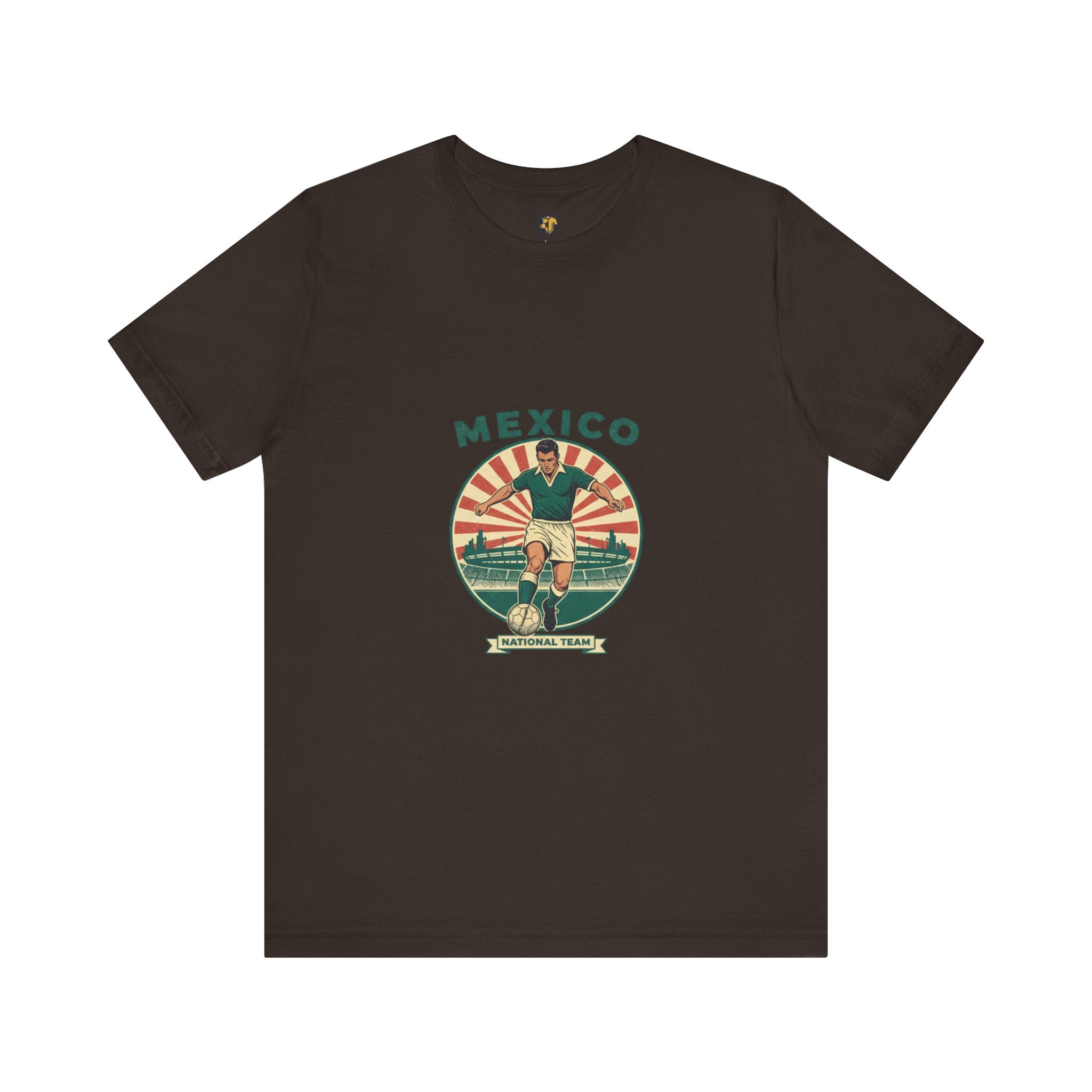 Mexico Vintage Soccer Tee — Retro Football Graphic T-Shirt