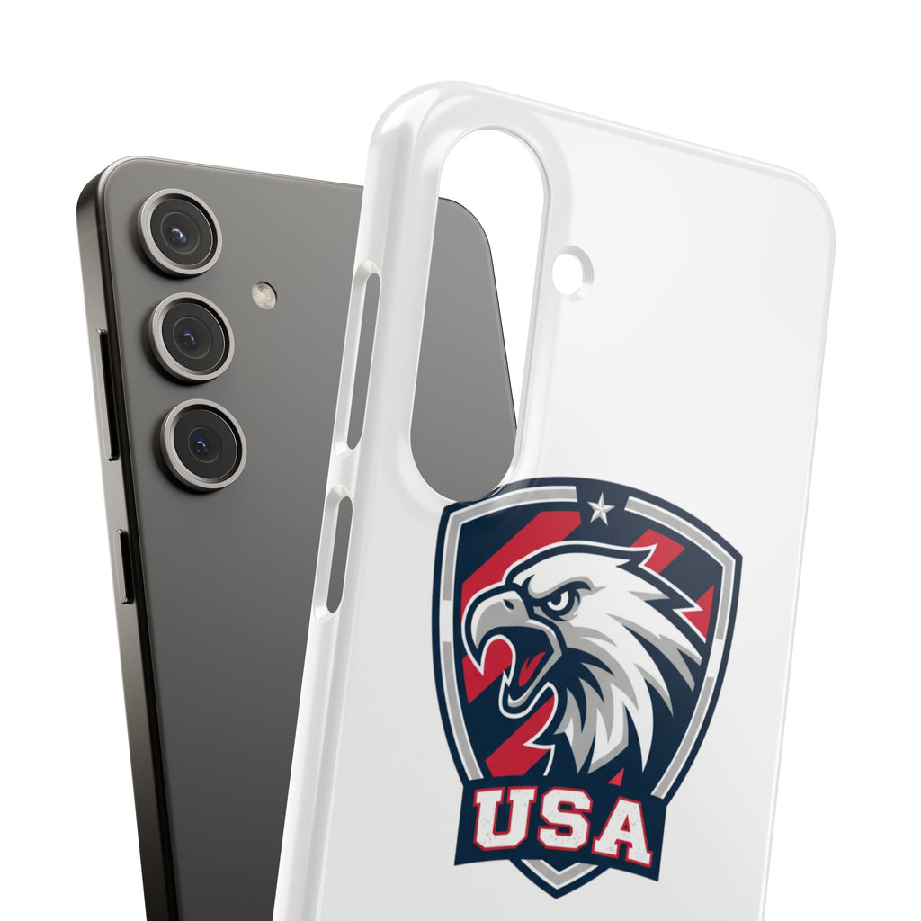 USA Eagle Snap Case — Patriotic Phone Case with USA Eagle Crest