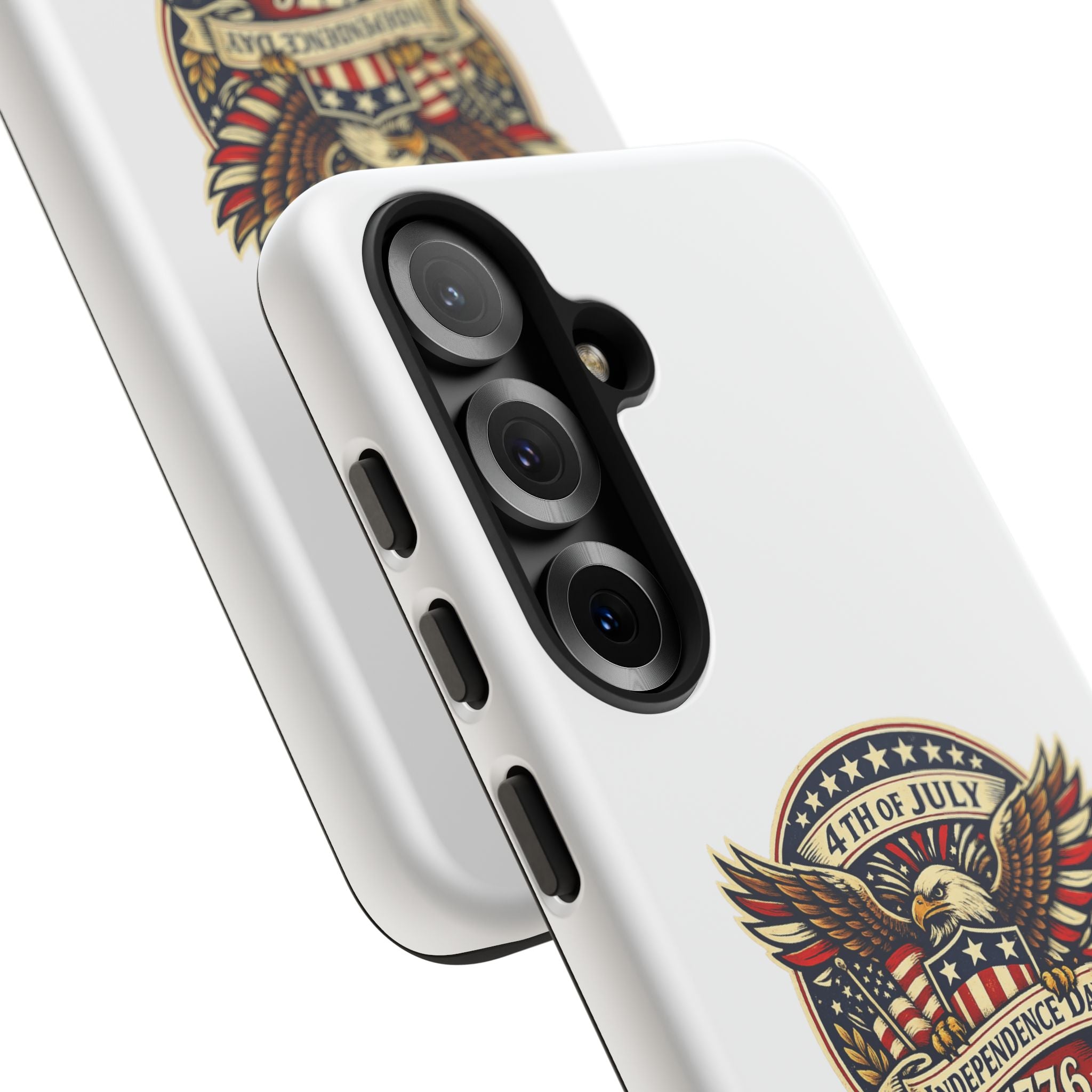 Independence Day 1776 Patriotic Phone Case — 4th of July Eagle Shield Design