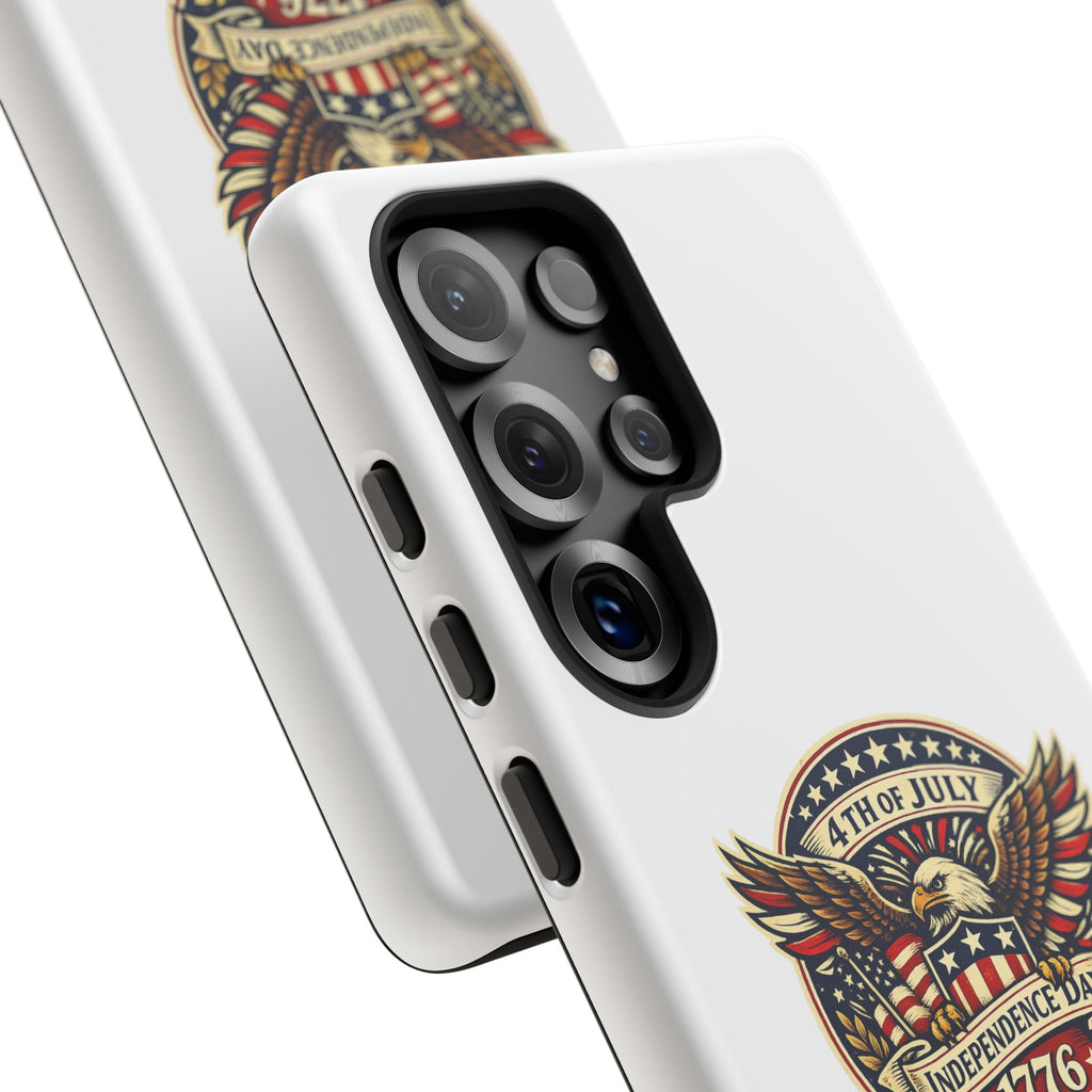 Independence Day 1776 Patriotic Phone Case — 4th of July Eagle Shield Design
