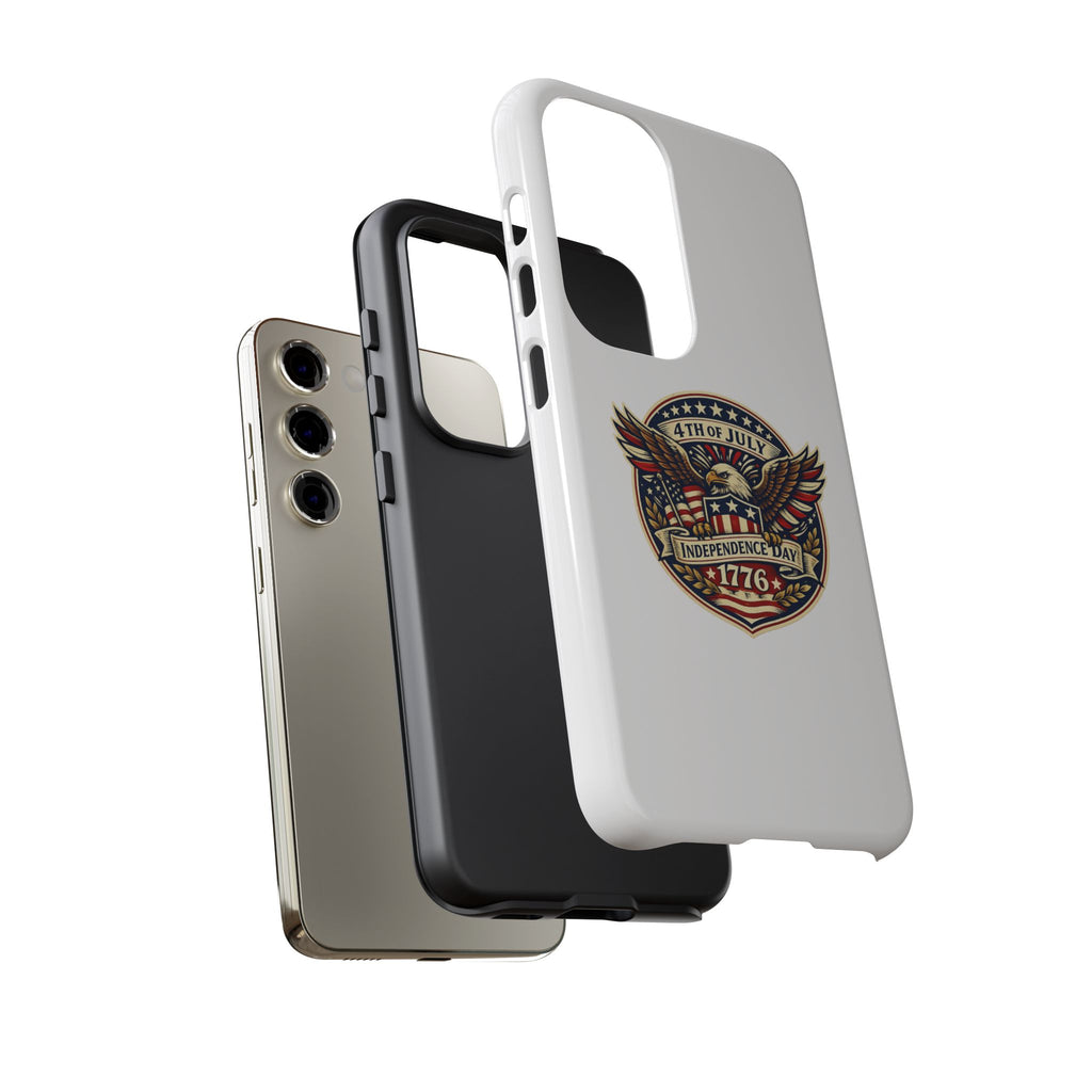 Independence Day 1776 Patriotic Phone Case — 4th of July Eagle Shield Design