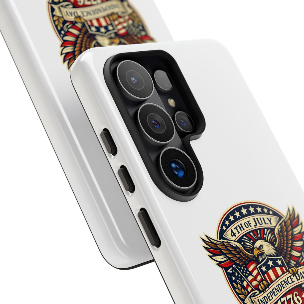 Independence Day 1776 Patriotic Phone Case — 4th of July Eagle Shield Design