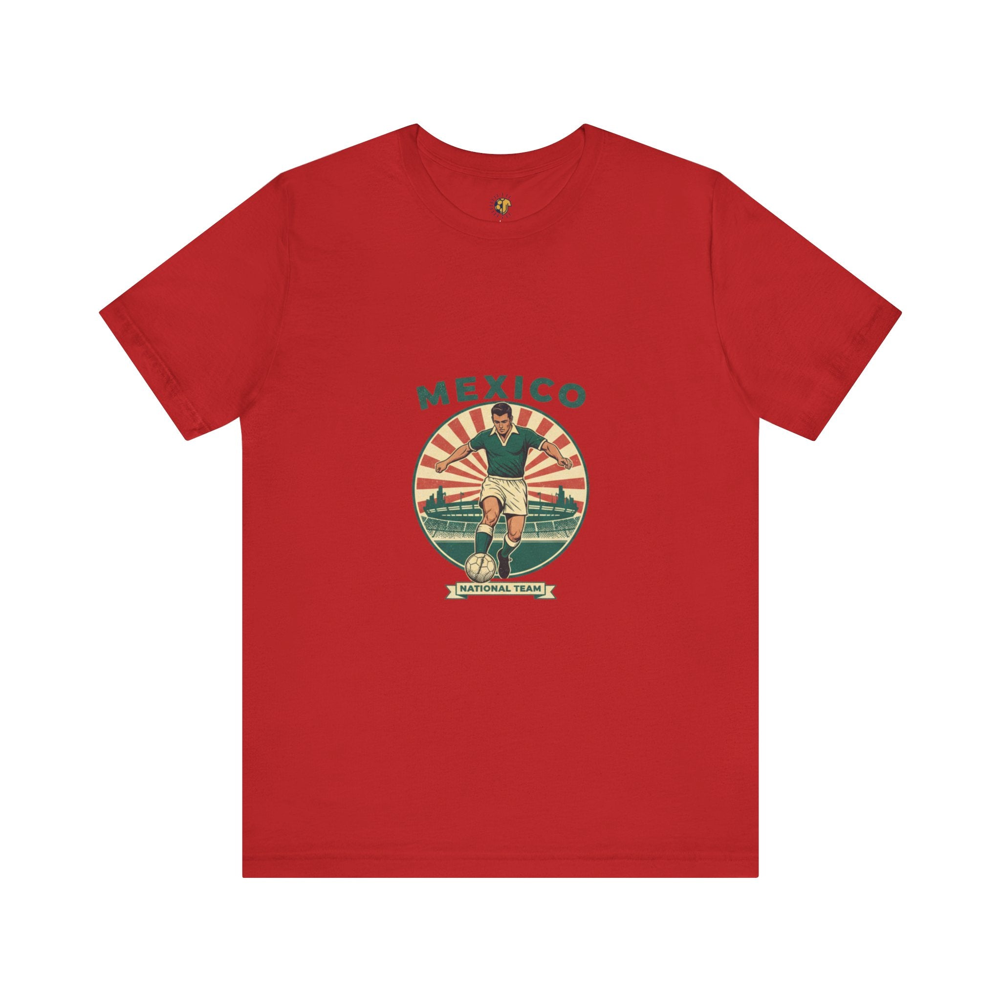 Mexico Vintage Soccer Tee — Retro Football Graphic T-Shirt