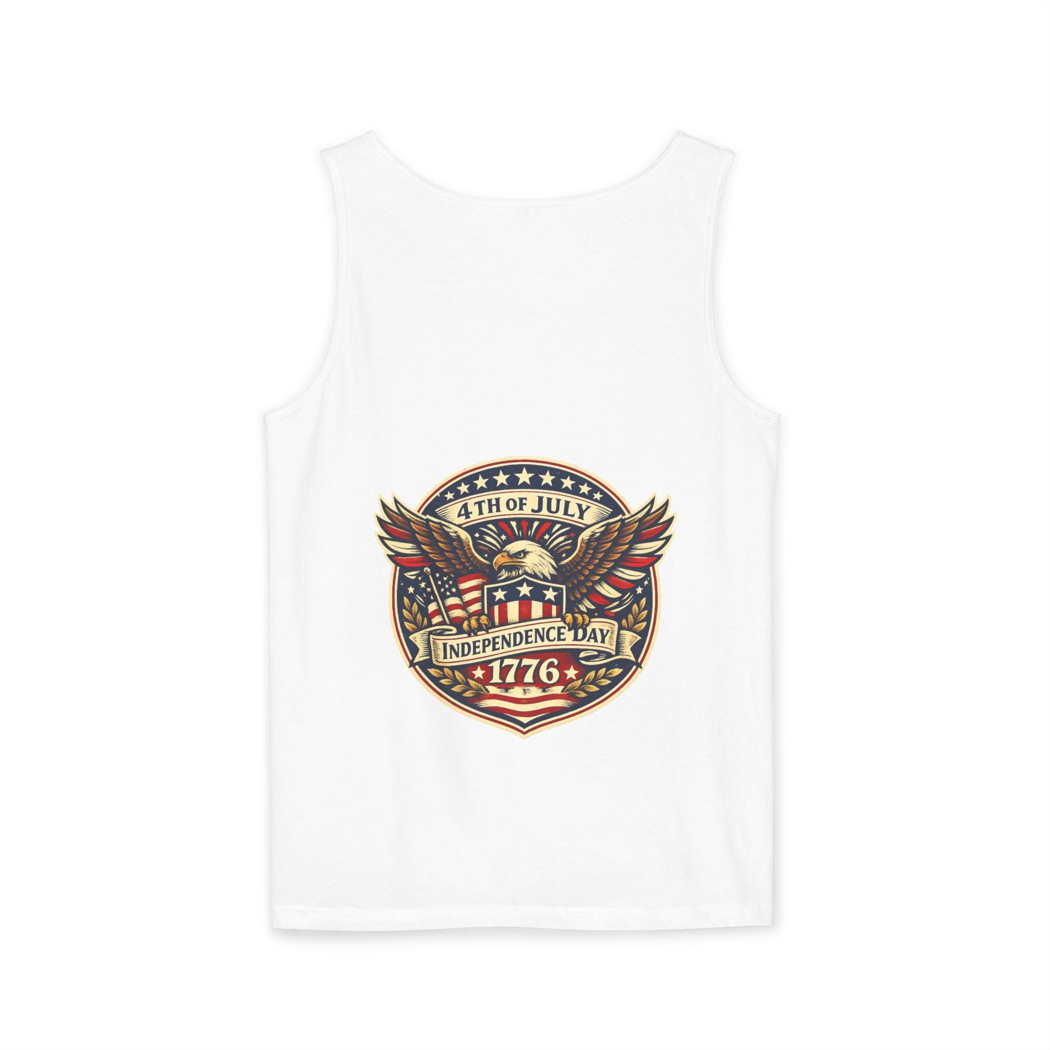 4th of July Eagle Tank Top – Independence Day 1776 Patriotic Tank