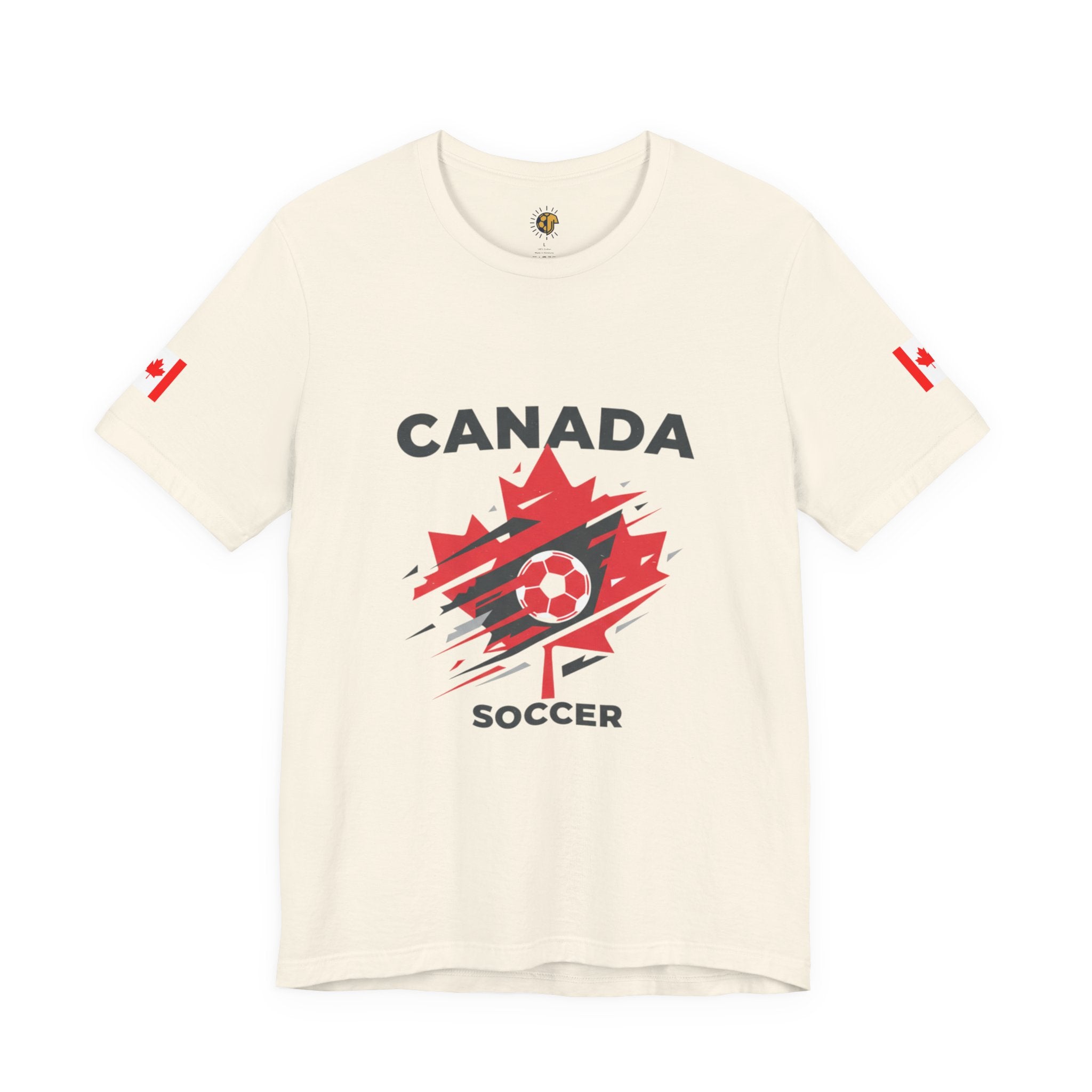 Canada Soccer Maple Leaf Tee — Canadian World Cup 2026 Fan Shirt