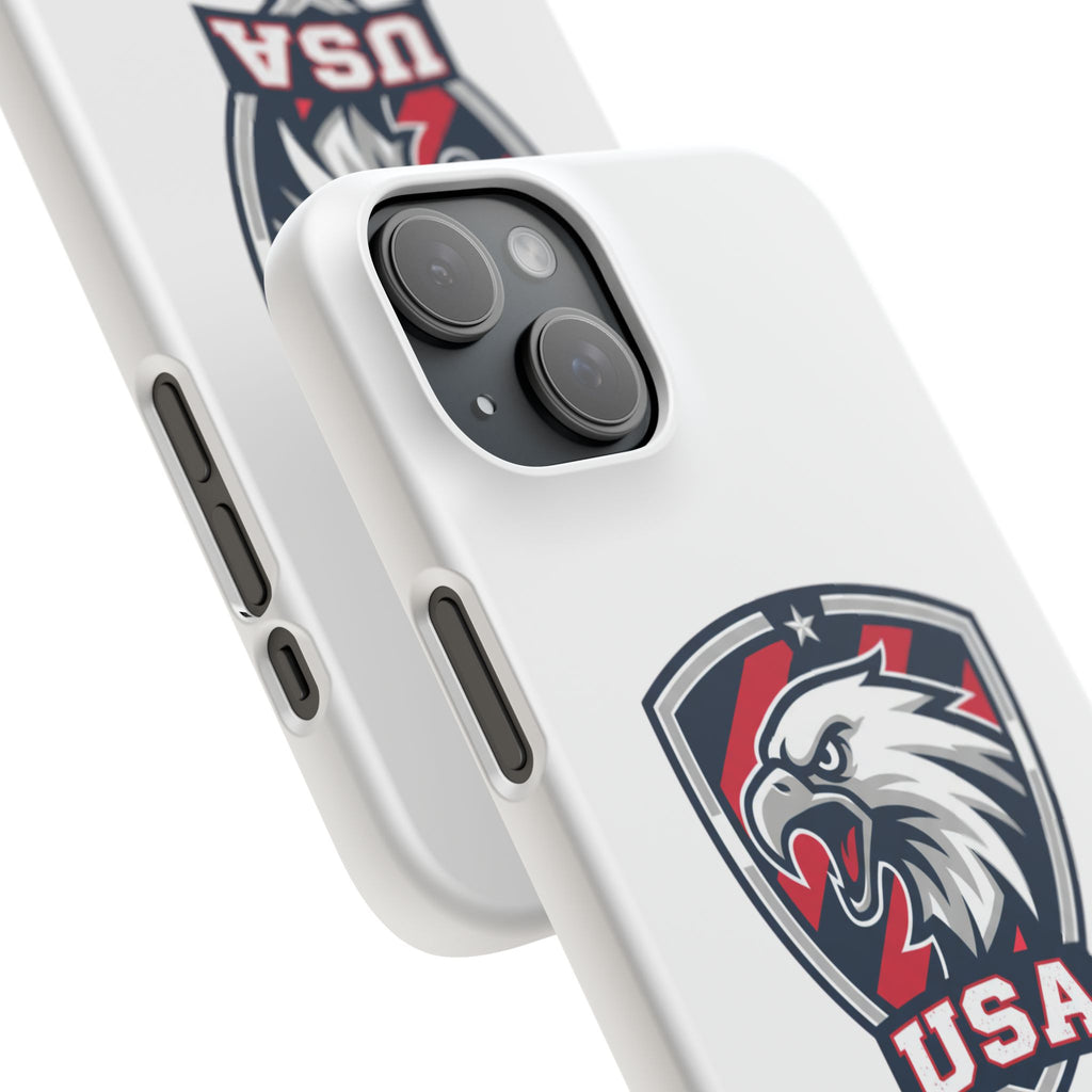 USA Eagle Snap Case — Patriotic Phone Case with USA Eagle Crest