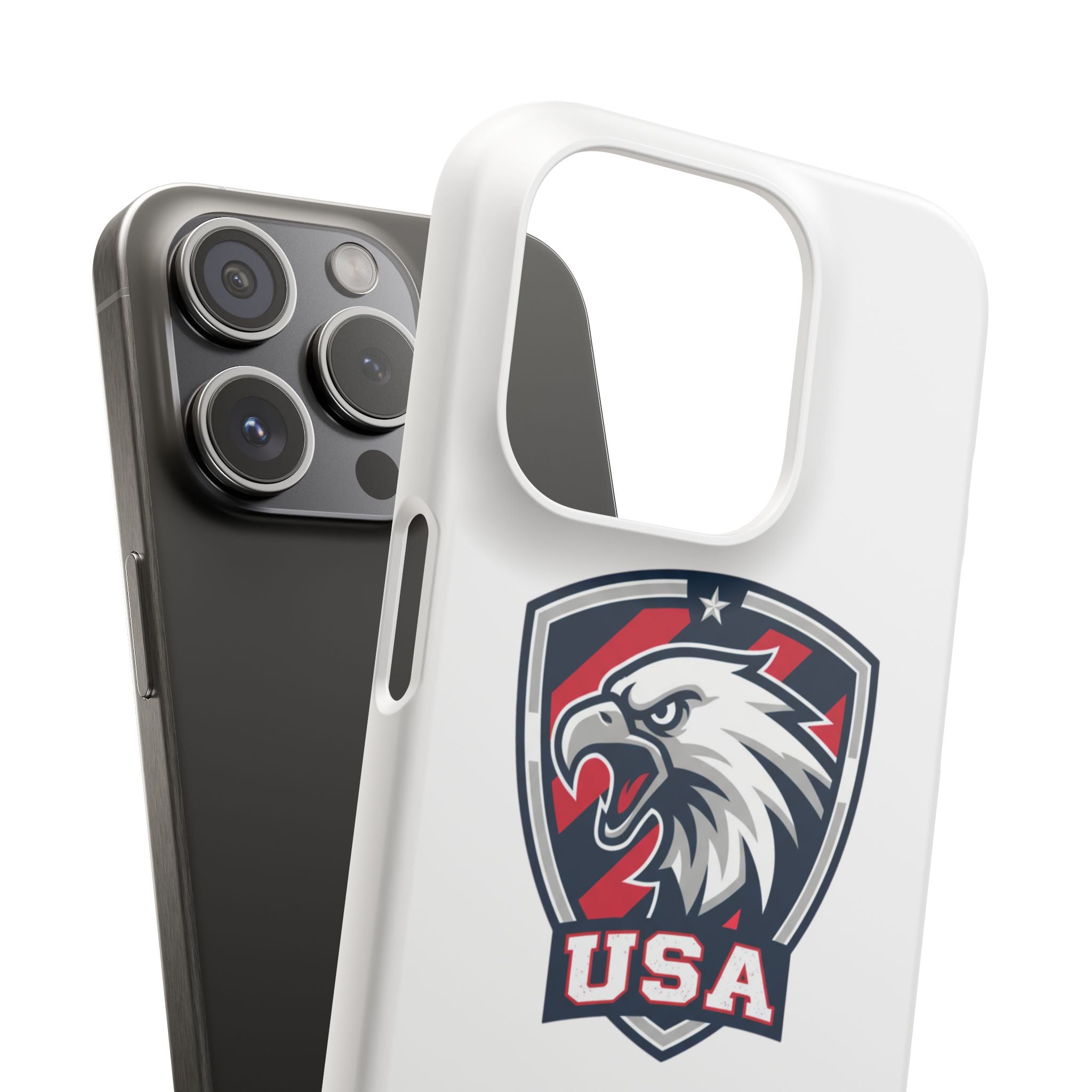 USA Eagle Snap Case — Patriotic Phone Case with USA Eagle Crest
