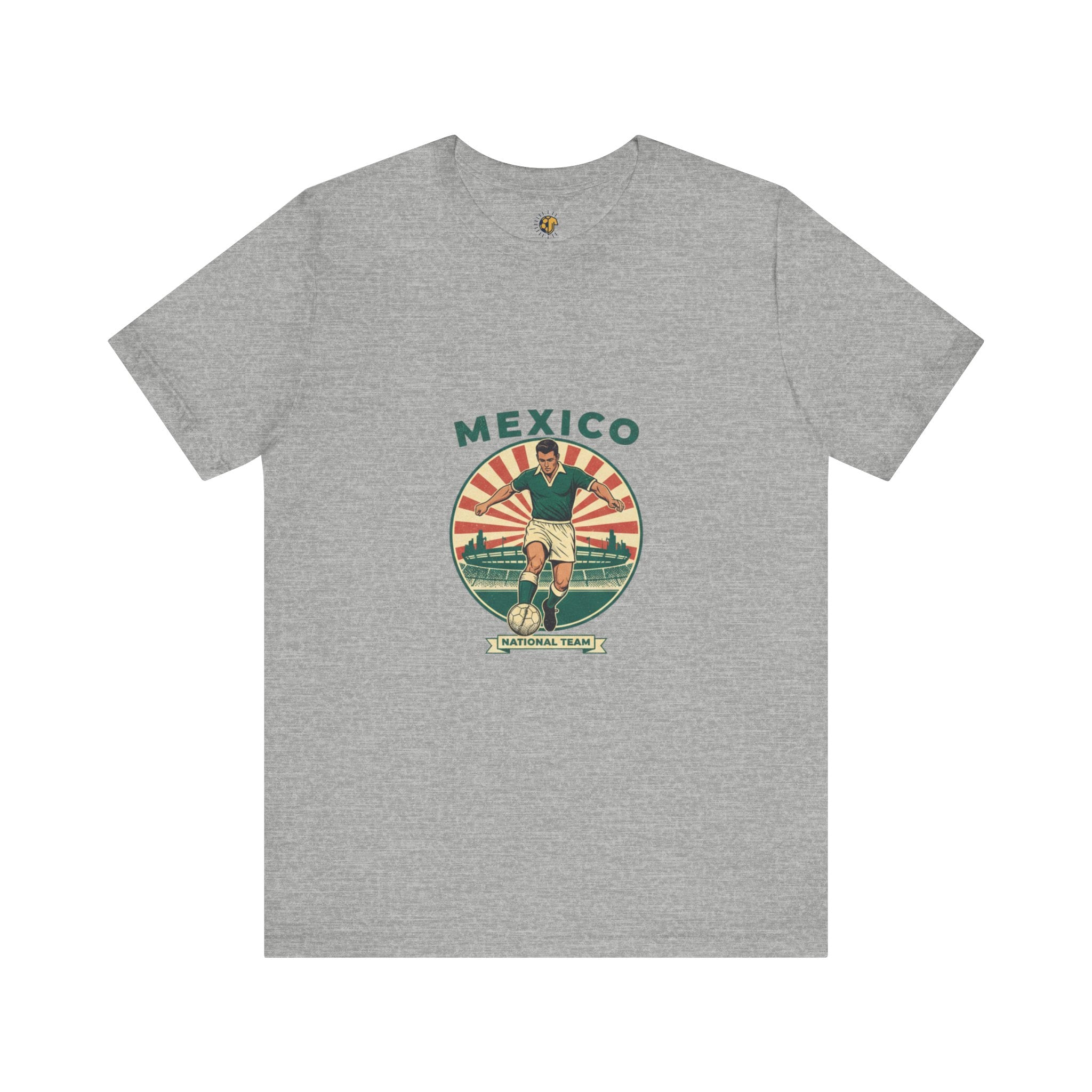 Mexico Vintage Soccer Tee — Retro Football Graphic T-Shirt