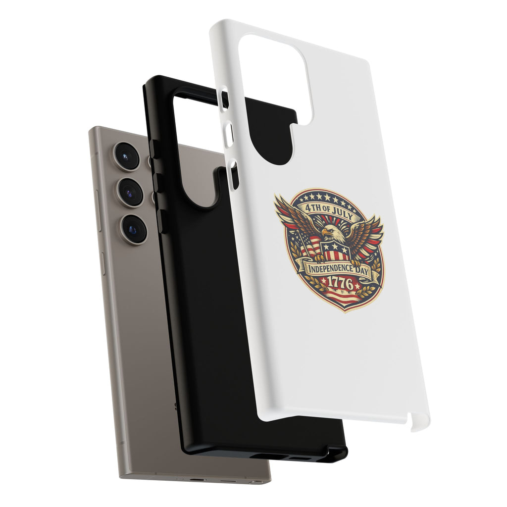 Independence Day 1776 Patriotic Phone Case — 4th of July Eagle Shield Design