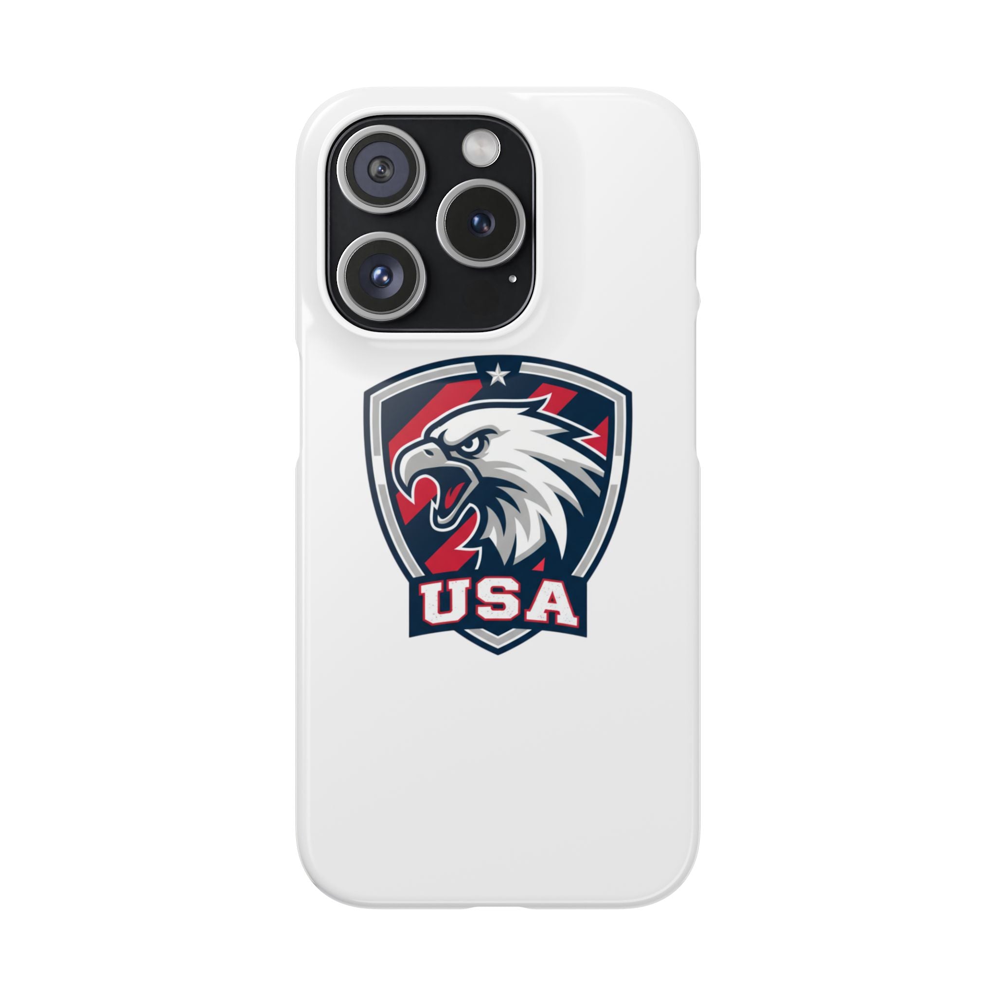 USA Eagle Snap Case — Patriotic Phone Case with USA Eagle Crest