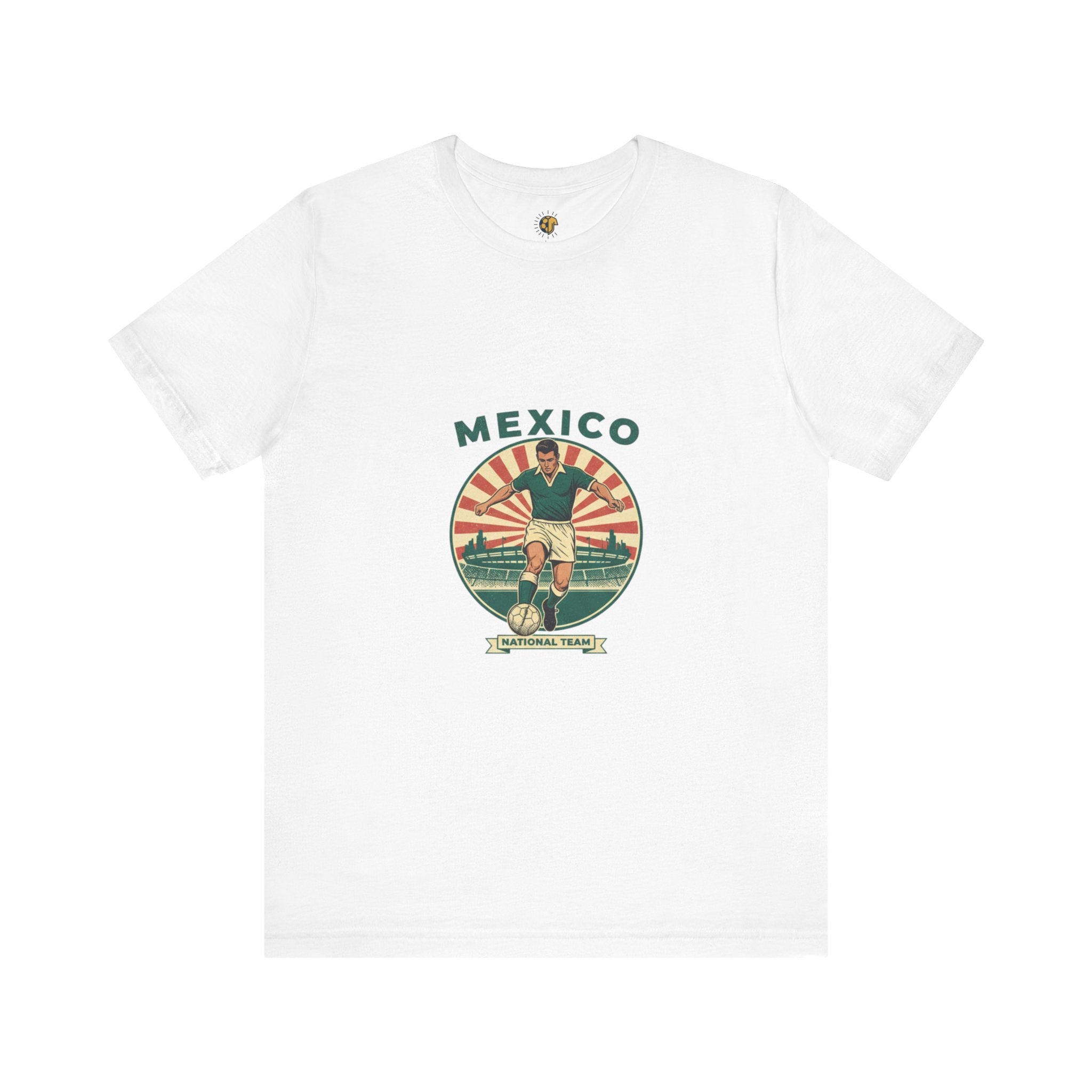 Mexico Vintage Soccer Tee — Retro Football Graphic T-Shirt