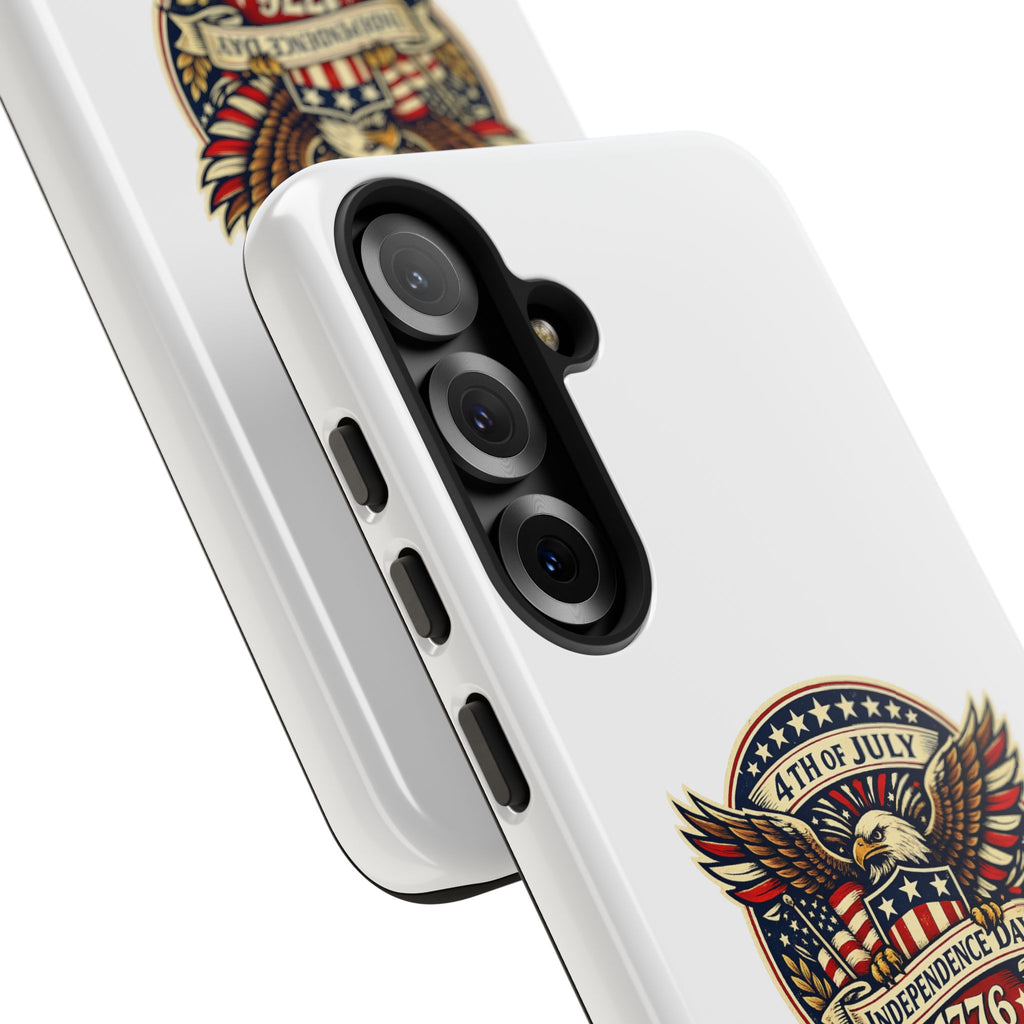 Independence Day 1776 Patriotic Phone Case — 4th of July Eagle Shield Design