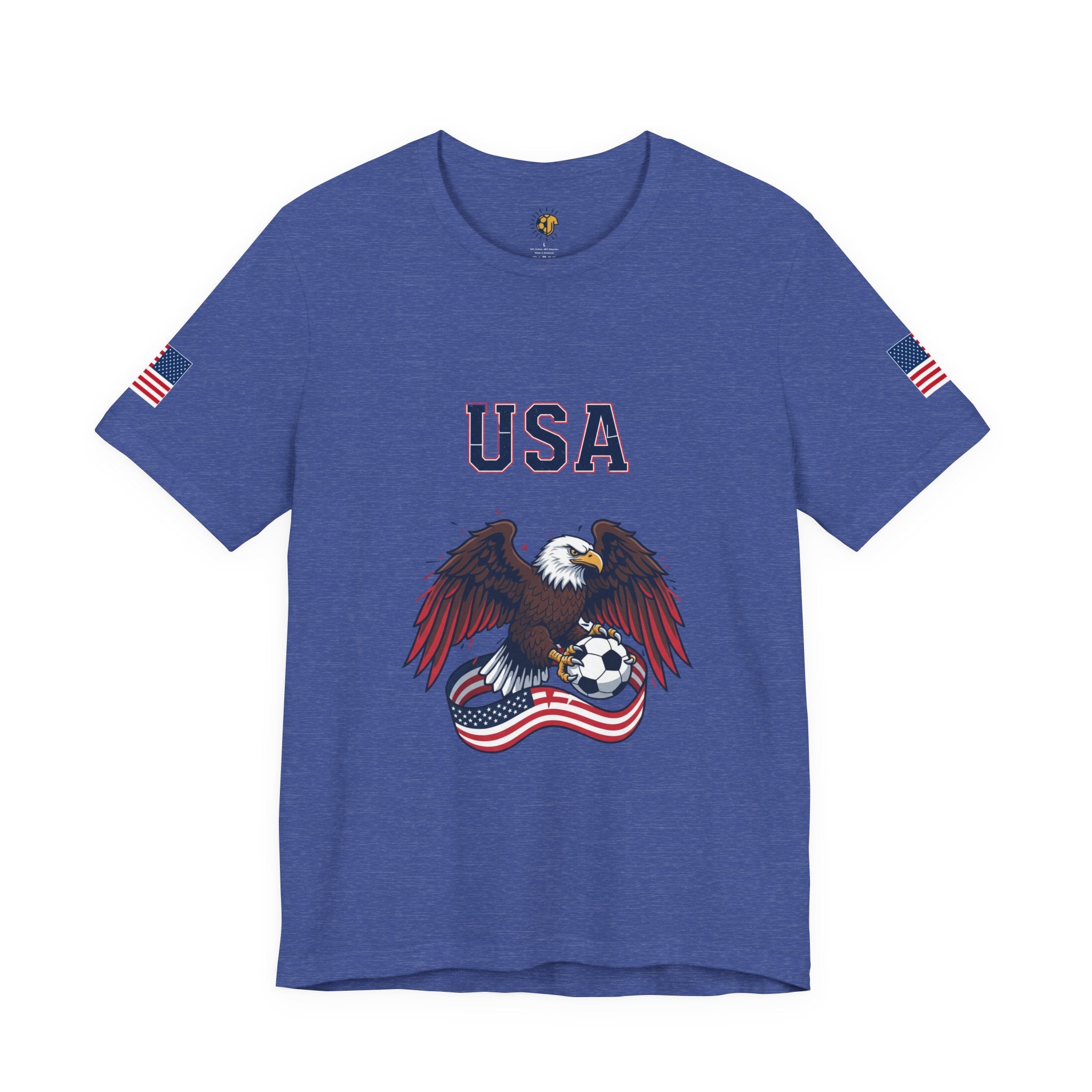 USA Eagle Stadium Football T-Shirt — Patriotic World Cup 2026 Tee