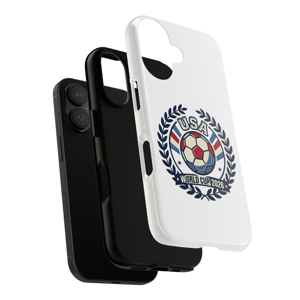 USA World Cup 2026 Soccer Phone Case — Patriotic Soccer Emblem