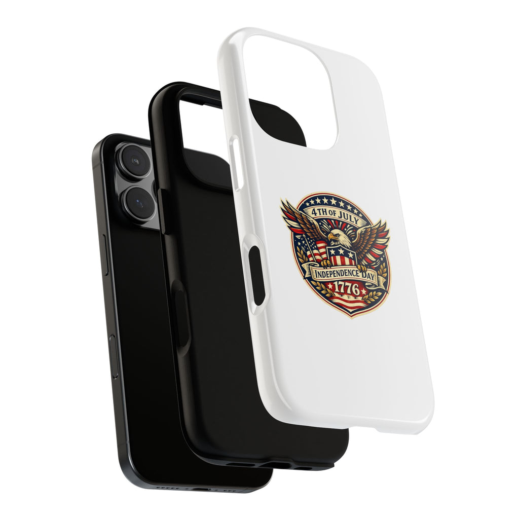 Independence Day 1776 Patriotic Phone Case — 4th of July Eagle Shield Design