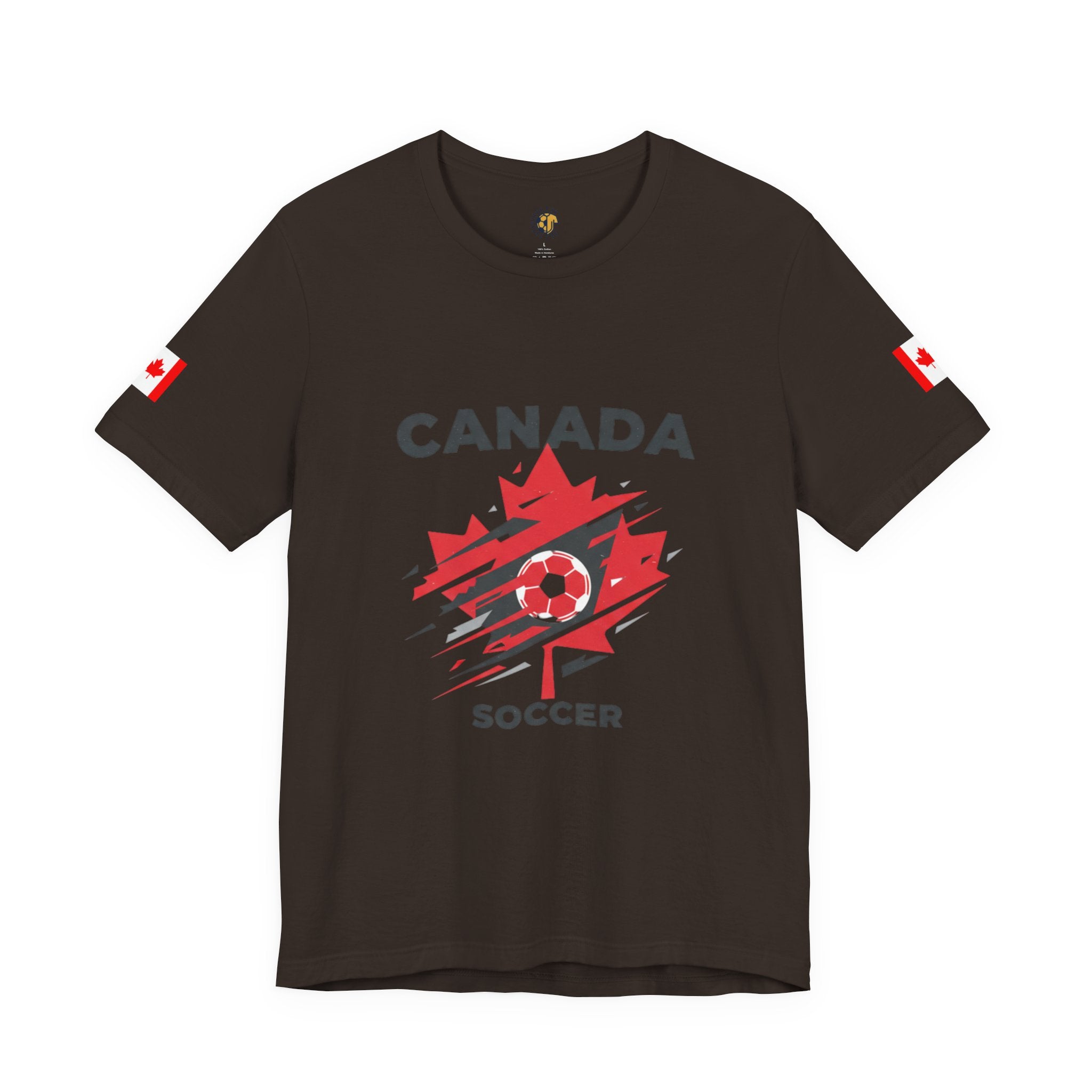 Canada Soccer Maple Leaf Tee — Canadian World Cup 2026 Fan Shirt