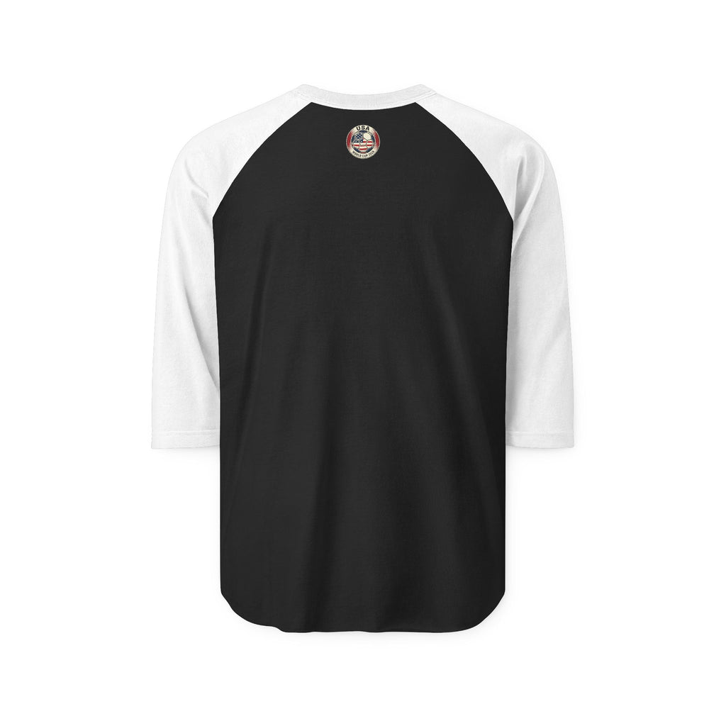Patriotic Eagle Crest Raglan Shirt