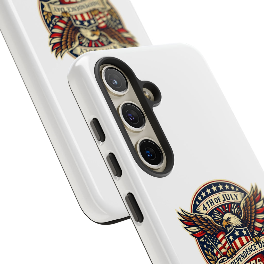 Independence Day 1776 Patriotic Phone Case — 4th of July Eagle Shield Design
