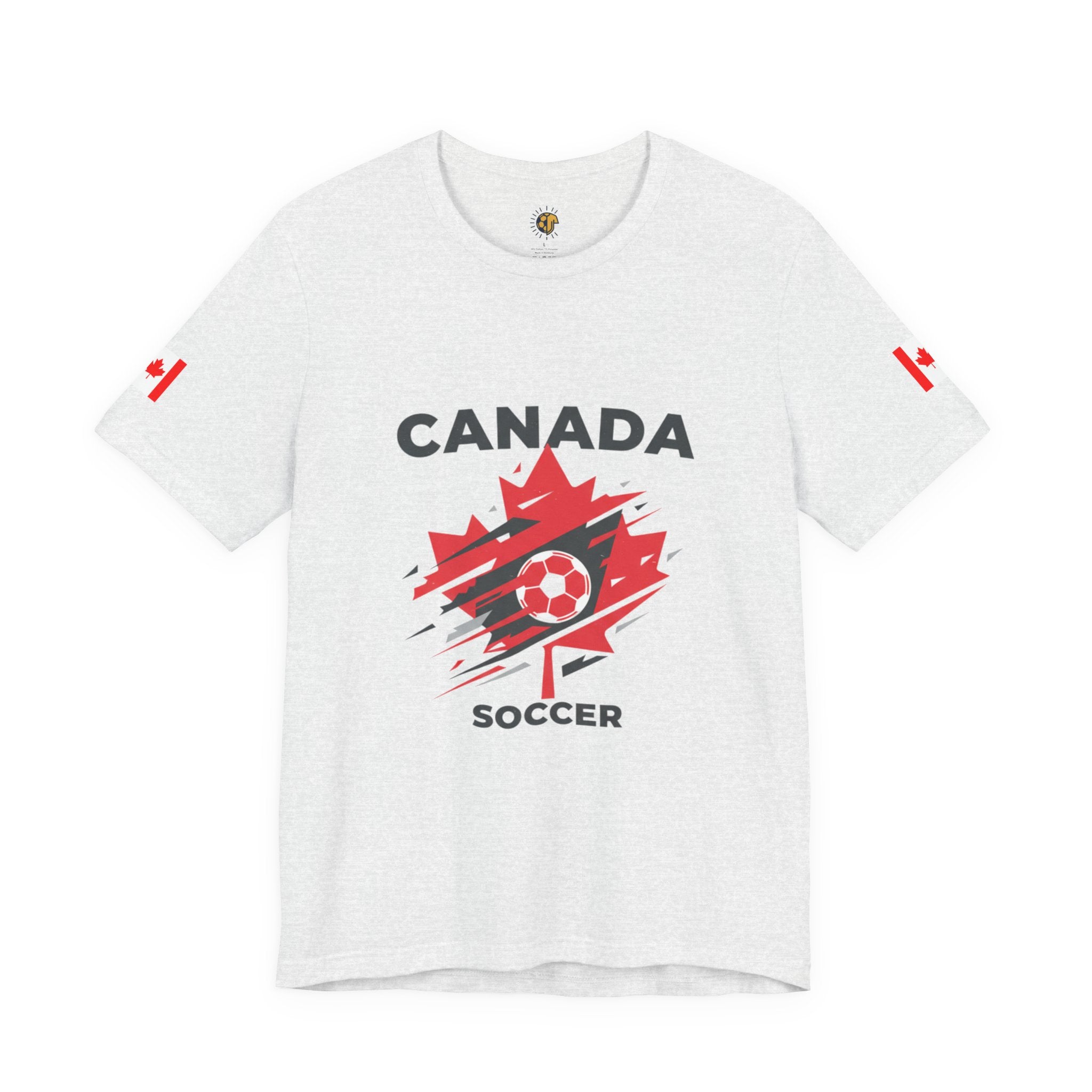 Canada Soccer Maple Leaf Tee — Canadian World Cup 2026 Fan Shirt