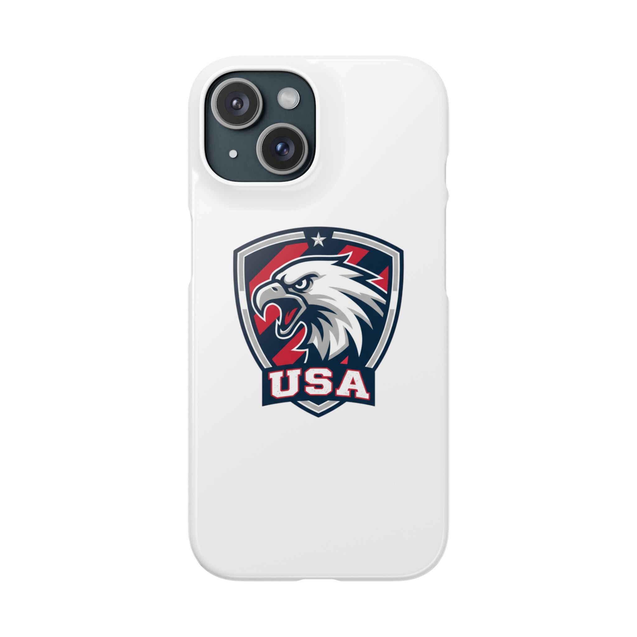 USA Eagle Snap Case — Patriotic Phone Case with USA Eagle Crest