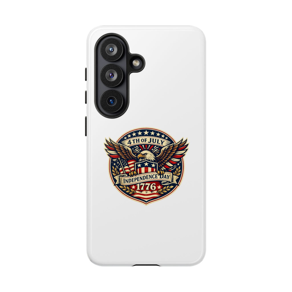 Independence Day 1776 Patriotic Phone Case — 4th of July Eagle Shield Design