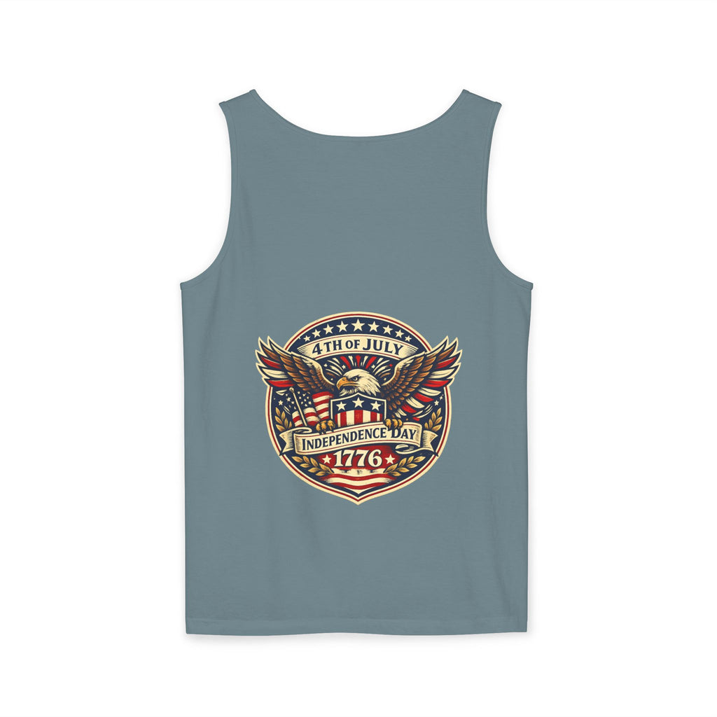 4th of July Eagle Tank Top – Independence Day 1776 Patriotic Tank