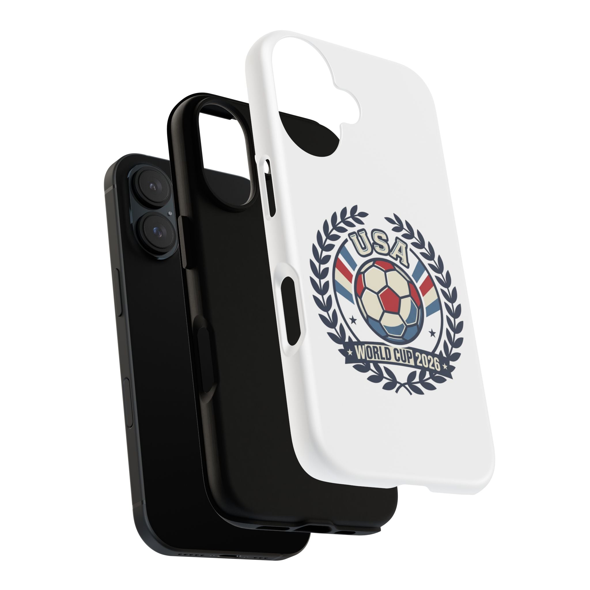 USA World Cup 2026 Soccer Phone Case — Patriotic Soccer Emblem
